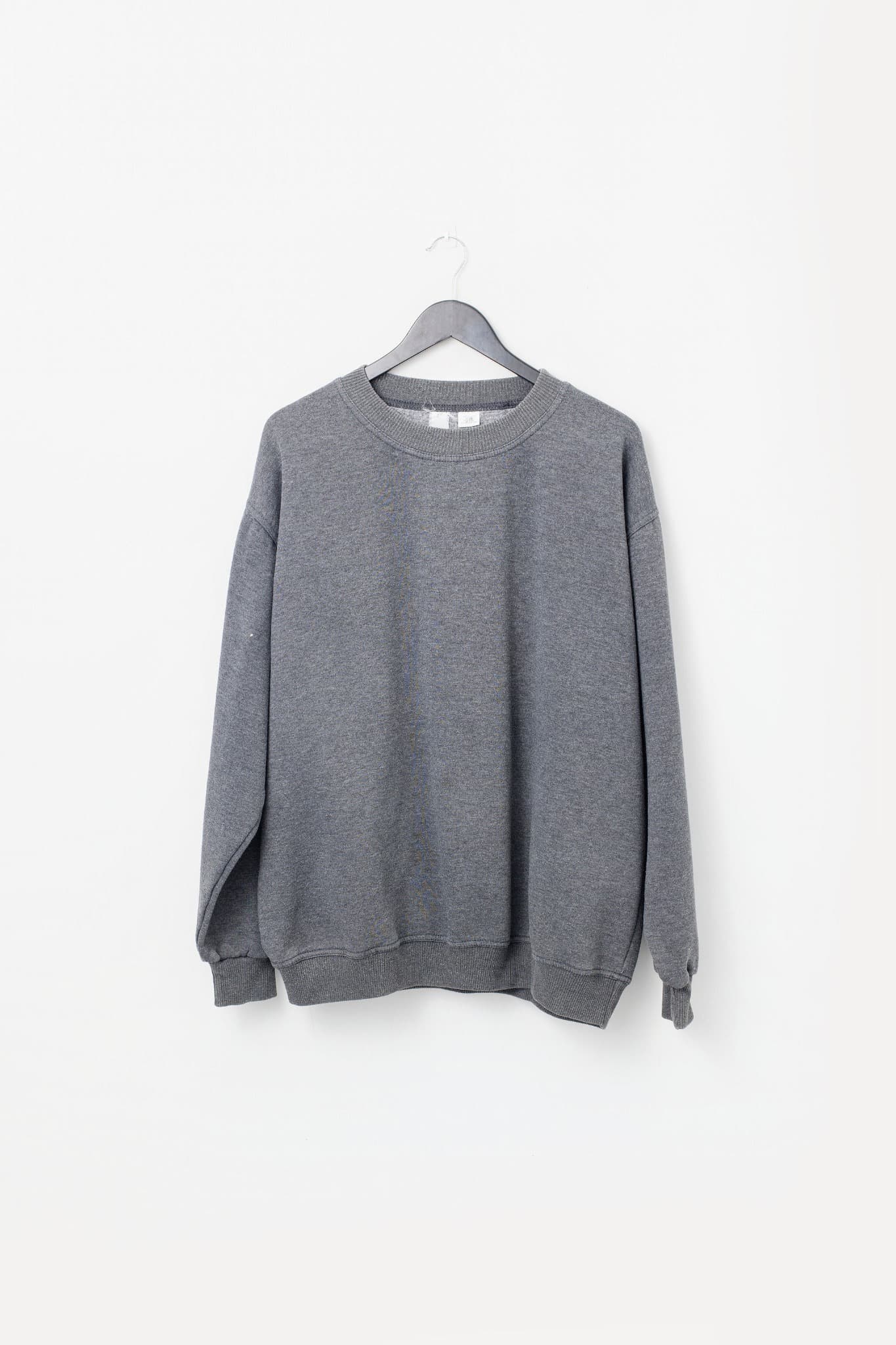Classic Grey Crewneck Sweatshirt — photo 1 of 3
