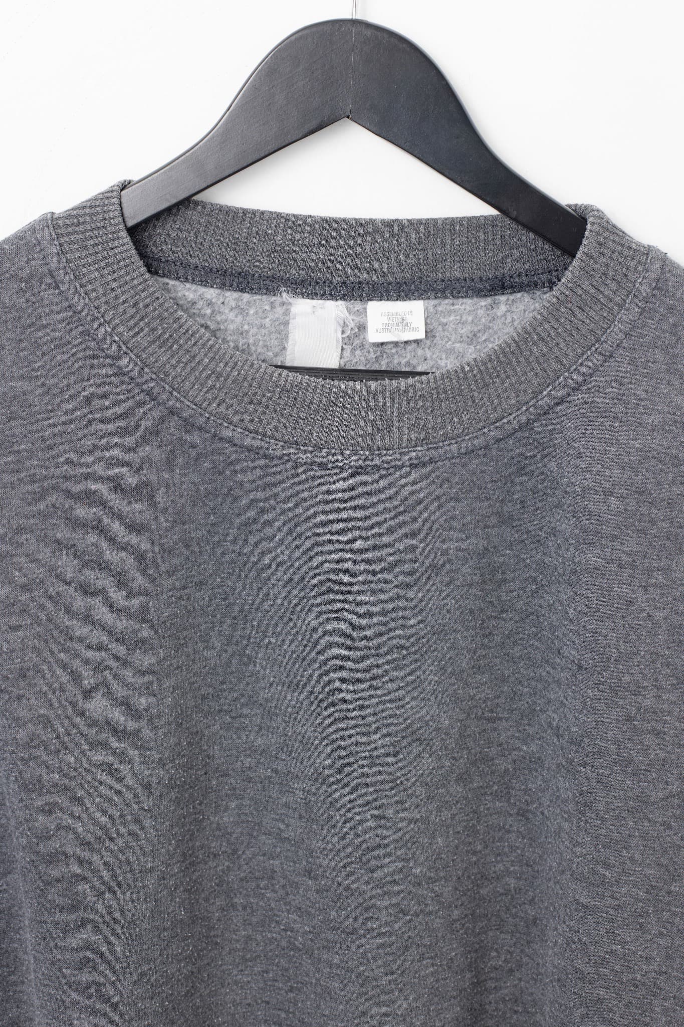 Classic Grey Crewneck Sweatshirt — photo 2 of 3