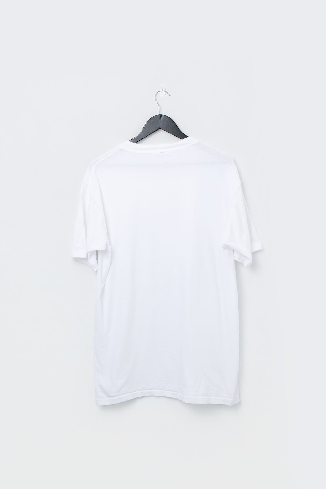 Classic Plain White Crew Neck T-Shirt — photo 2 of 3