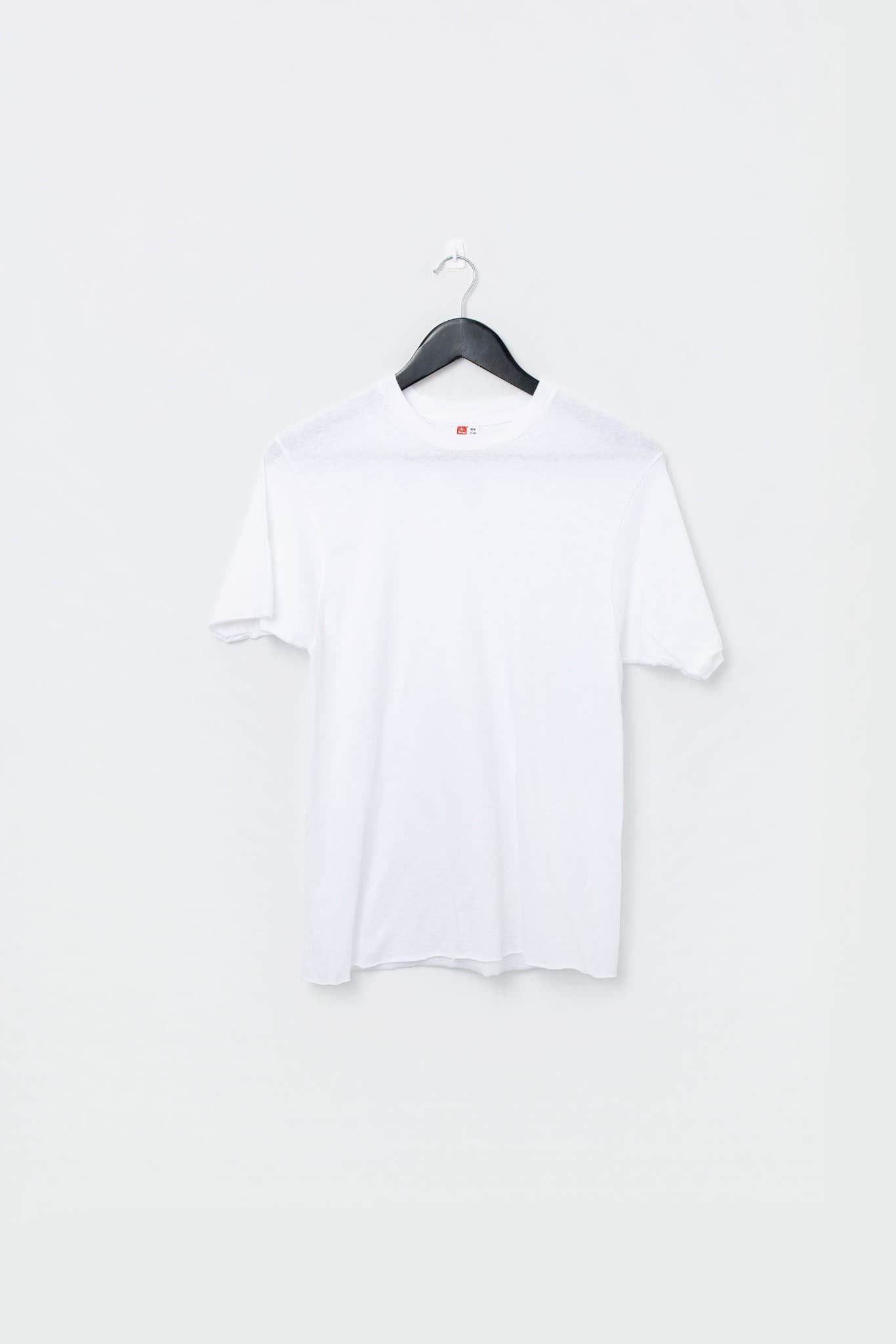 Hanes Beefy-T White Short Sleeve T-Shirt — photo 1 of 3