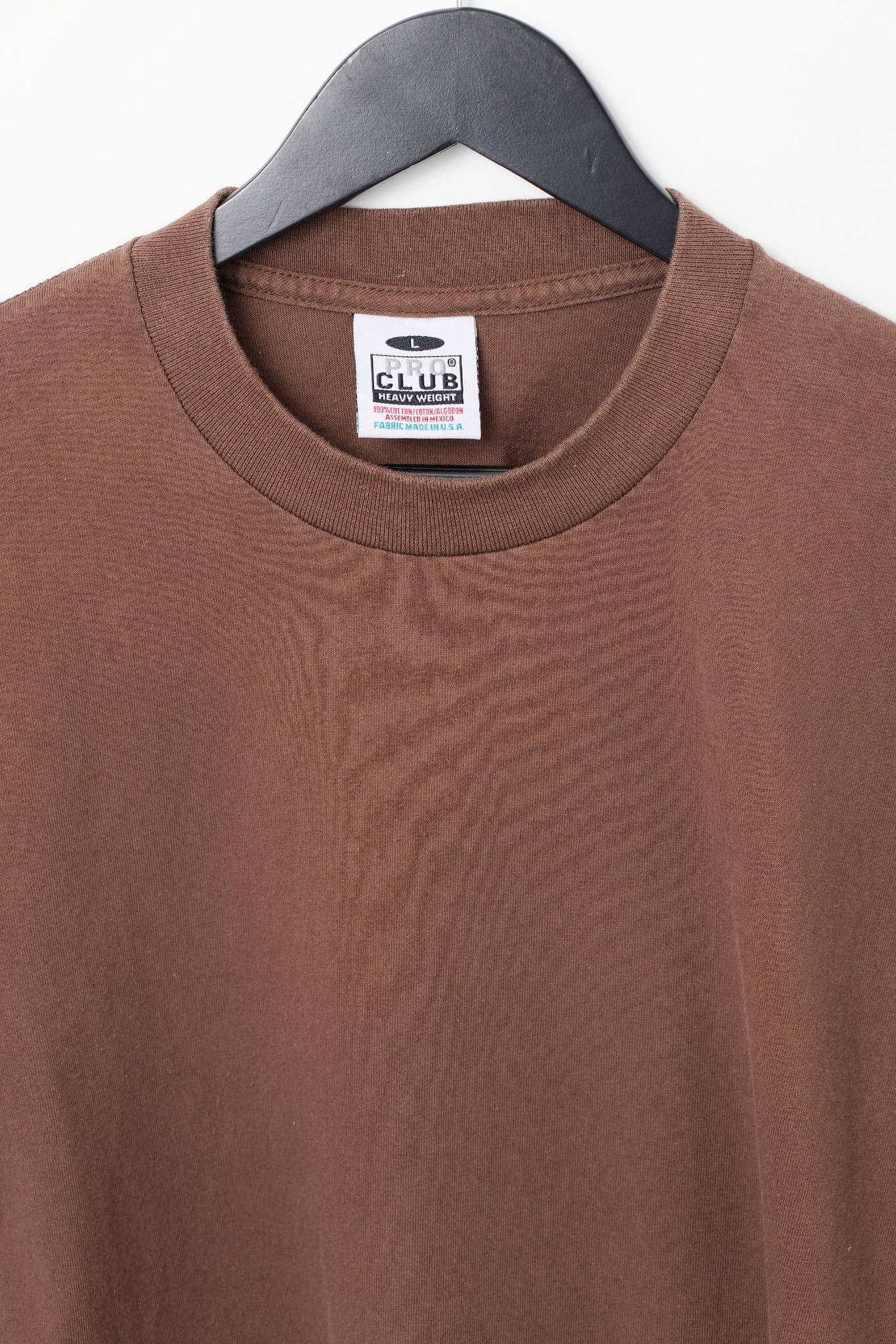 Pro Club Heavyweight Brown T-Shirt — photo 2 of 3