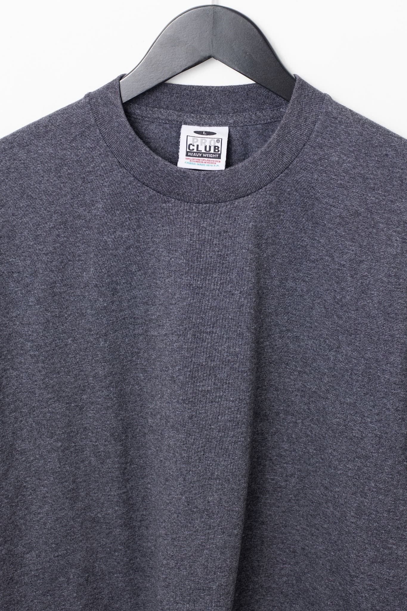 Pro Club Heavyweight Grey Heather T-Shirt — photo 2 of 3