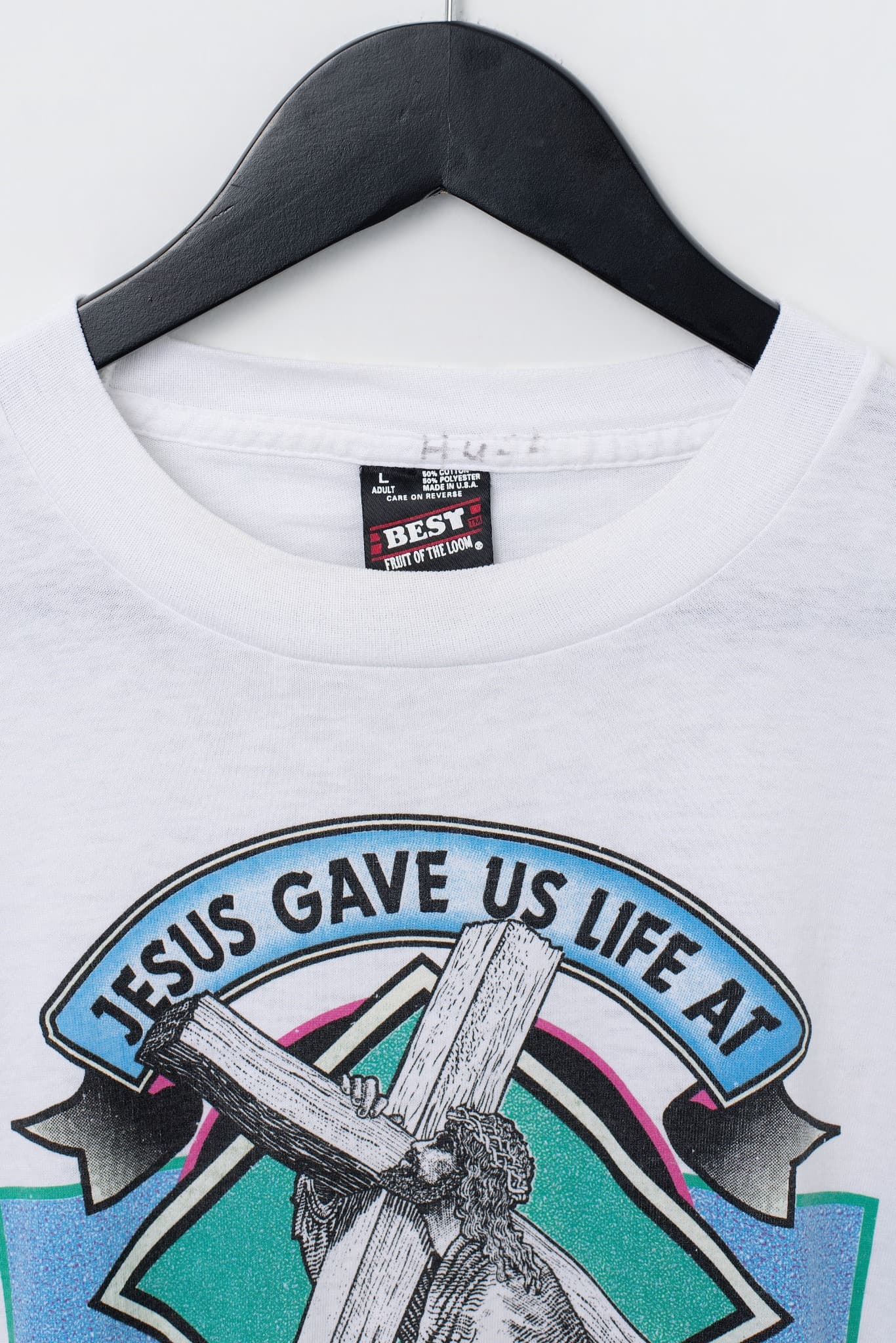 Vintage 1990s Seventh Day Baptist Camp Wakonda Jesus Calvary T-Shirt — photo 3 of 3