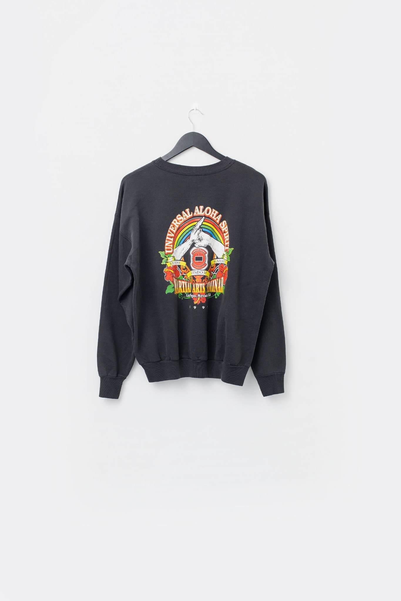Vintage 1991 Universal Aloha Spirit Martial Arts Seminar Sweatshirt — photo 2 of 3