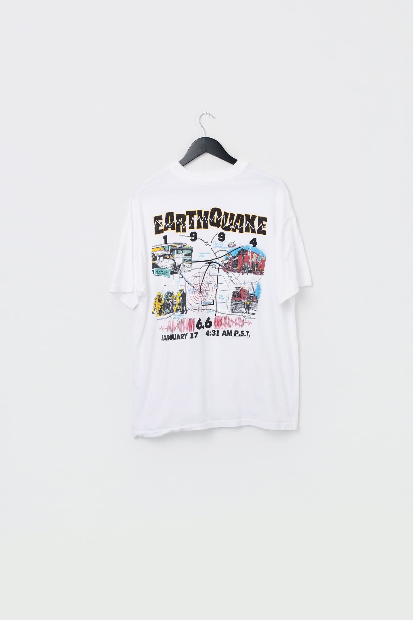 Vintage 1994 Northridge Earthquake T-Shirt — photo 2 of 3