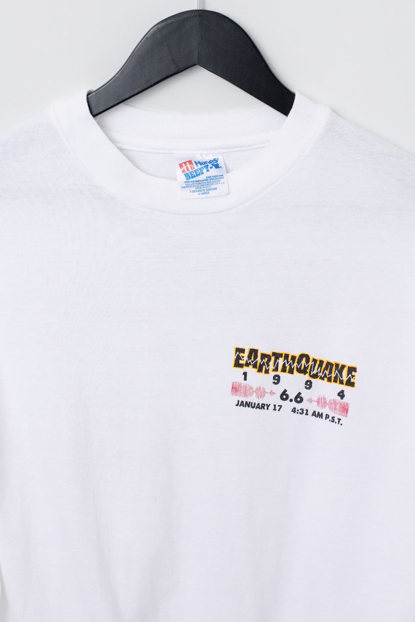 Vintage 1994 Northridge Earthquake T-Shirt — photo 3 of 3