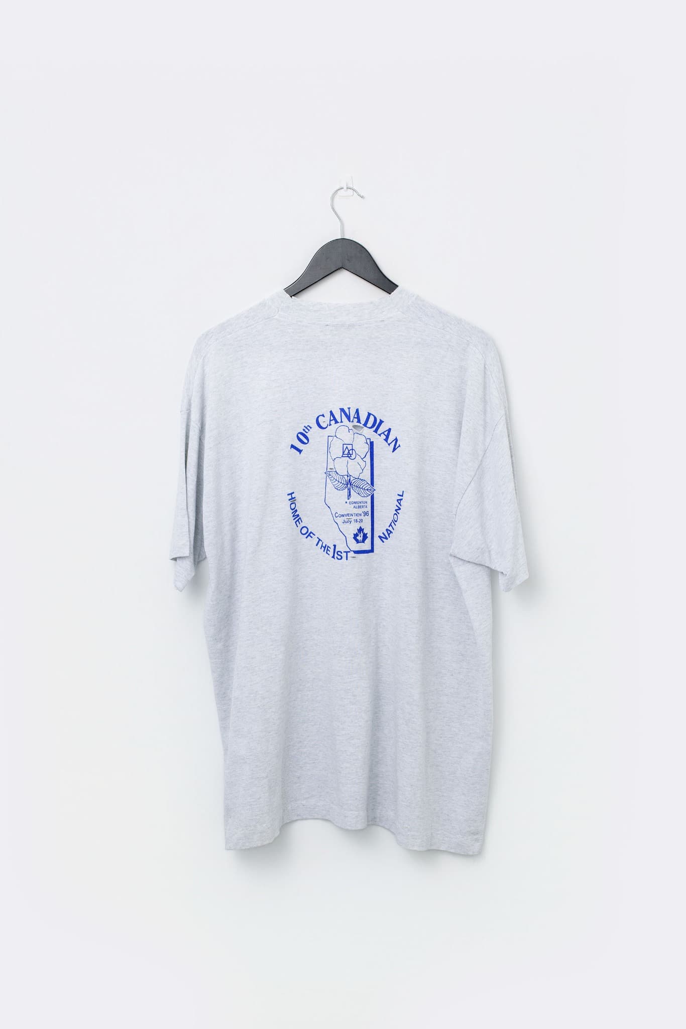 Vintage 1996 Canadian Convention Graphic T-Shirt Grey Heather — photo 2 of 3