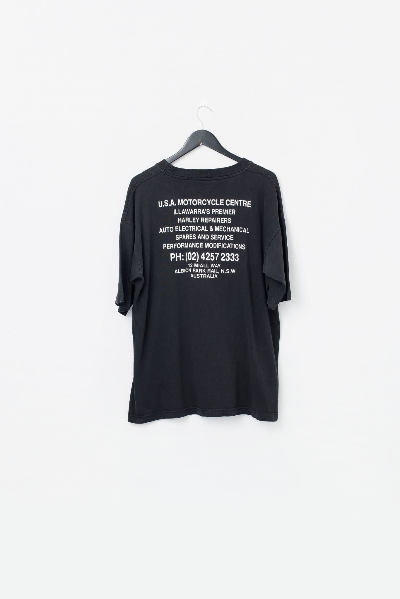Vintage 2000's U.S.A. Motorcycle Centre T-shirt — photo 2 of 3