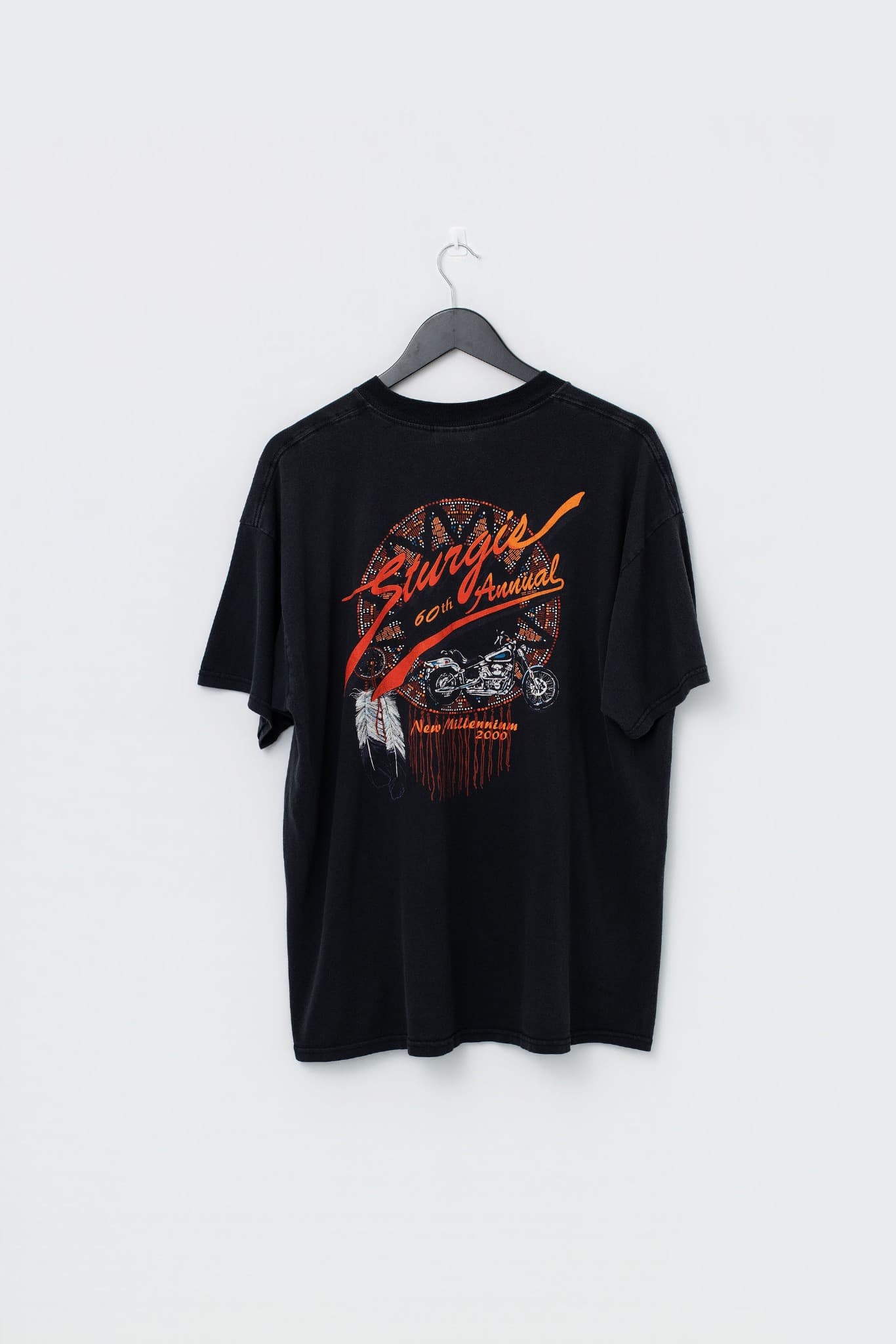 Vintage 2000 Sturgis 60th Annual Motorcycle Rally Graphic T-Shirt — photo 2 of 3