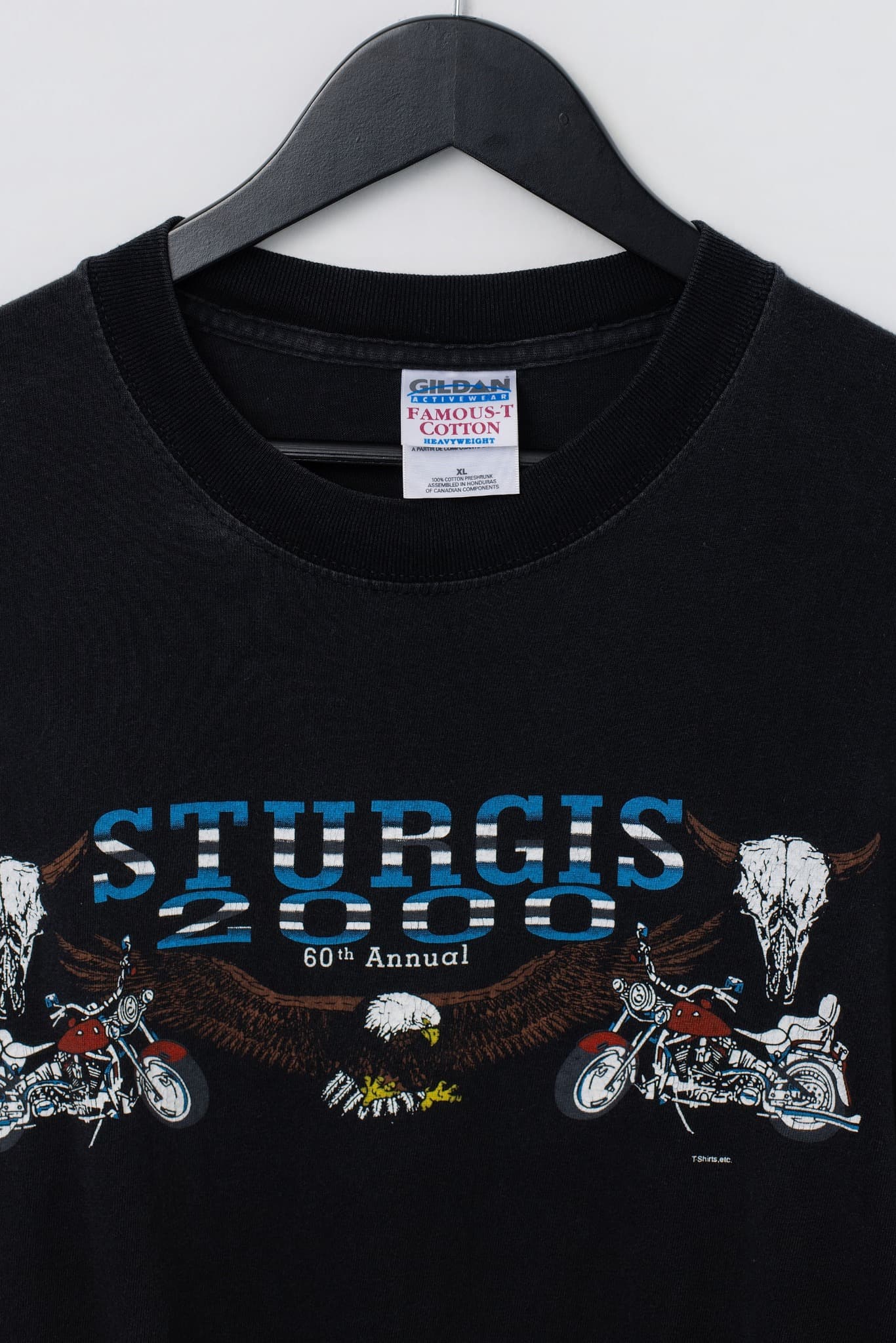 Vintage 2000 Sturgis 60th Annual Motorcycle Rally Graphic T-Shirt — photo 3 of 3