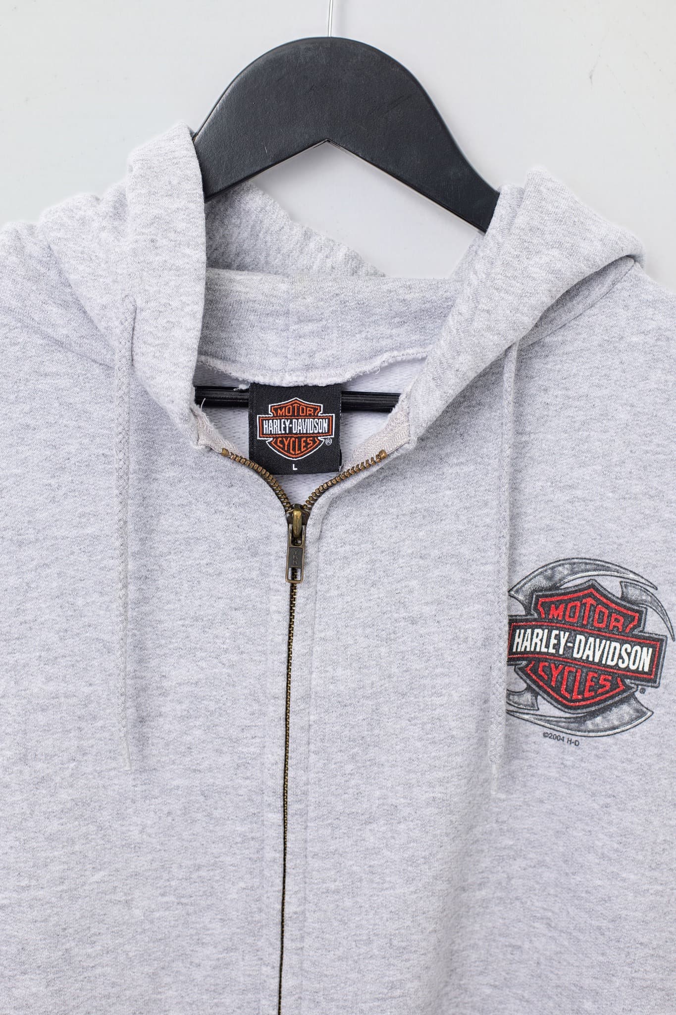 Vintage 2004 Harley Davidson Zip Up Hoodie — photo 3 of 3