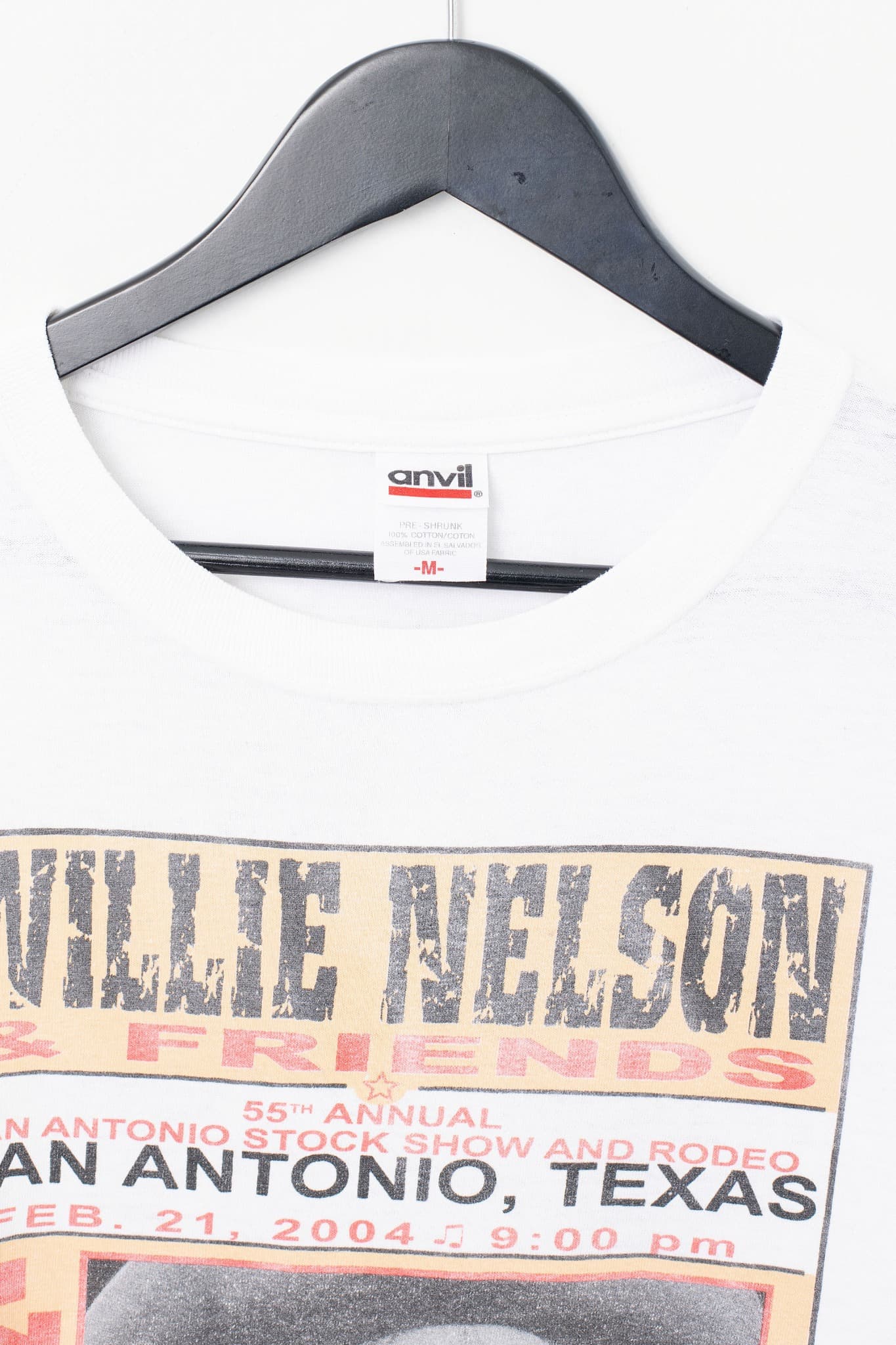 Vintage 2004 Willie Nelson & Friends Tour T-Shirt — photo 2 of 3