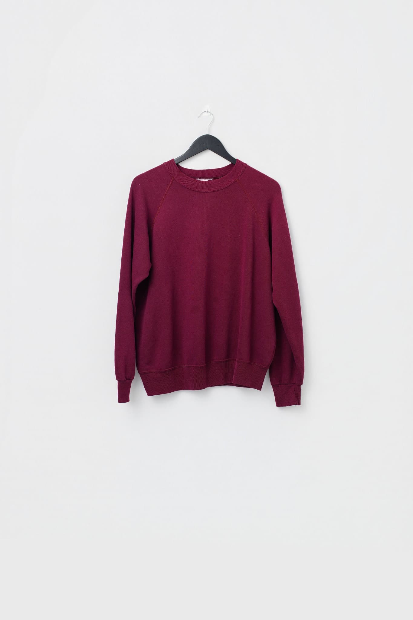 Vintage 80's Blank Raglan Sweatshirt — photo 1 of 3