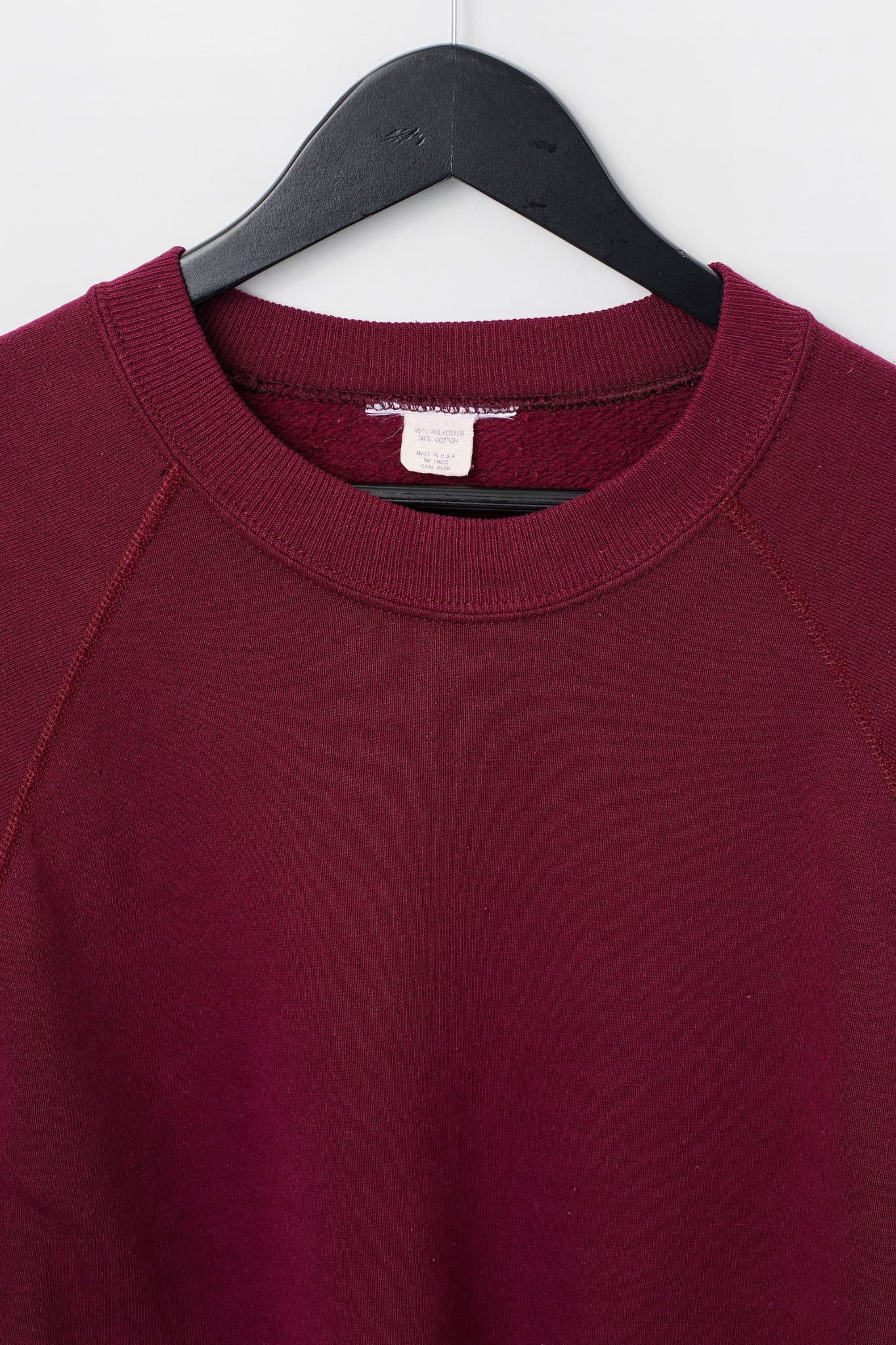 Vintage 80's Blank Raglan Sweatshirt — photo 3 of 3