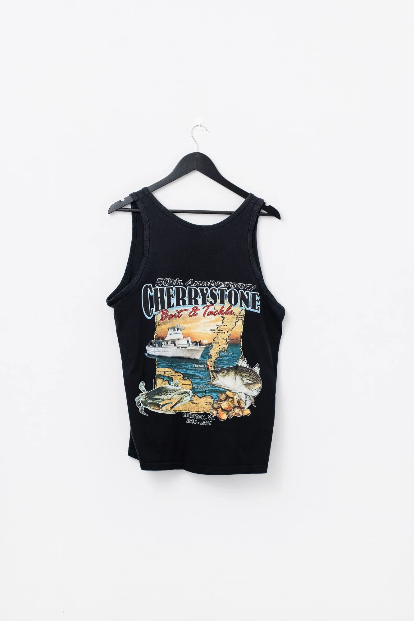 Vintage 90's Cherrystone Bait & Tackle Singlet — photo 2 of 3