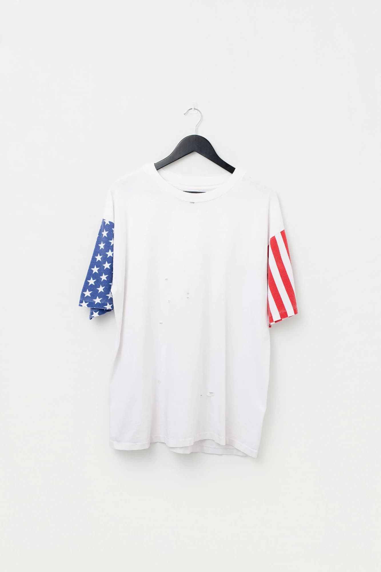 Vintage 90's Distressed Blank American Flag T-shirt — photo 1 of 3