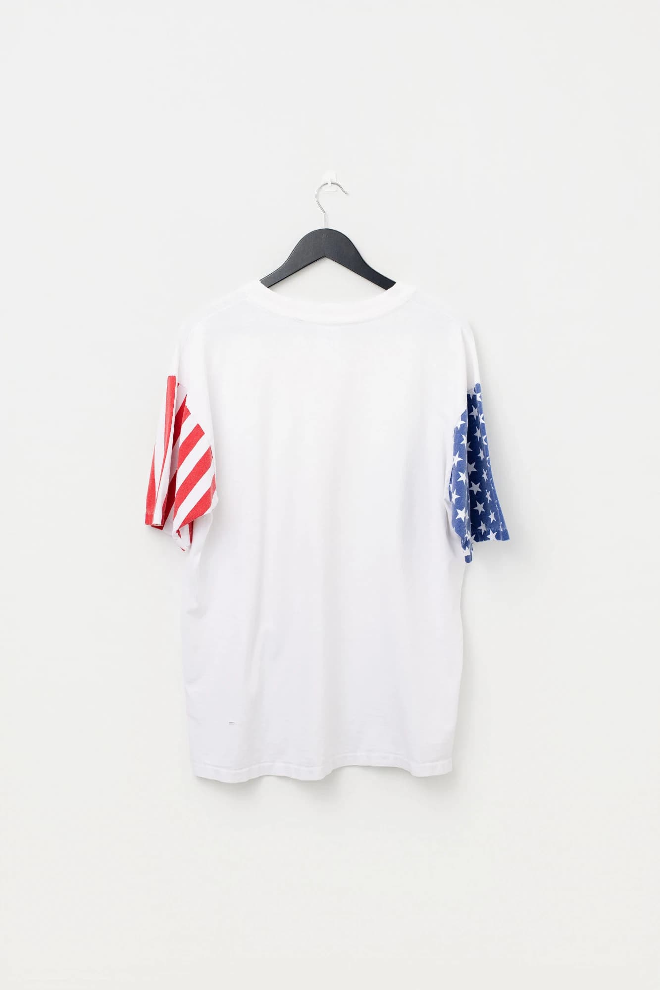 Vintage 90's Distressed Blank American Flag T-shirt — photo 3 of 3
