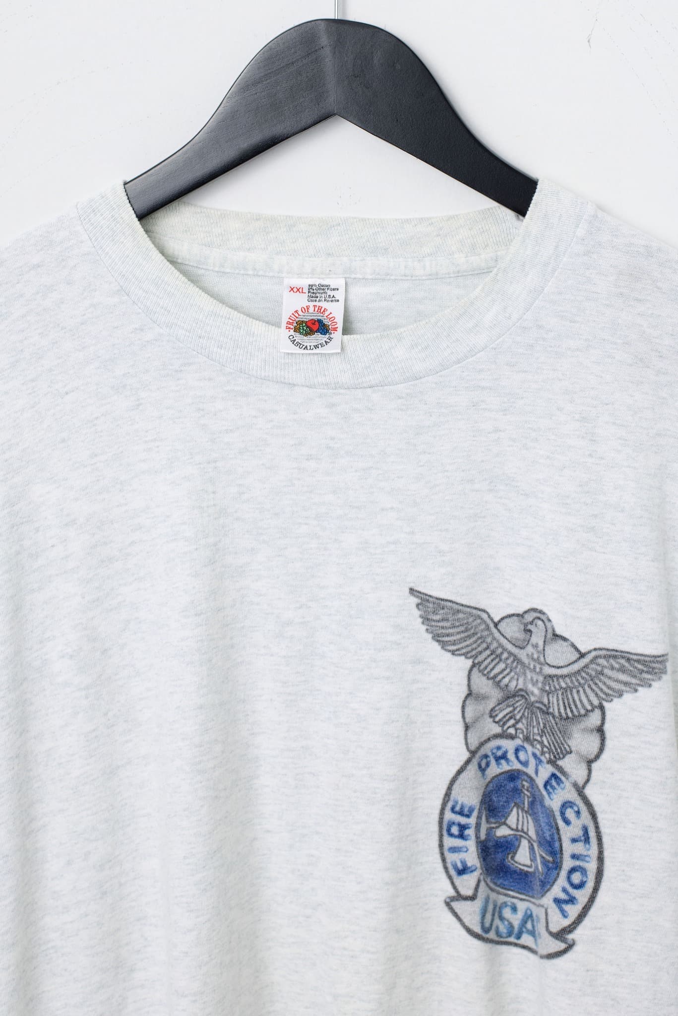 Vintage 90's Fire Protection T-shirt — photo 3 of 3
