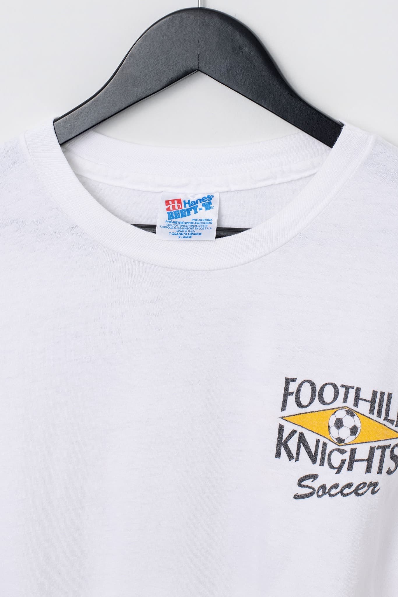 Vintage 90's Foothill Knights Soccer T-shirt — photo 3 of 3