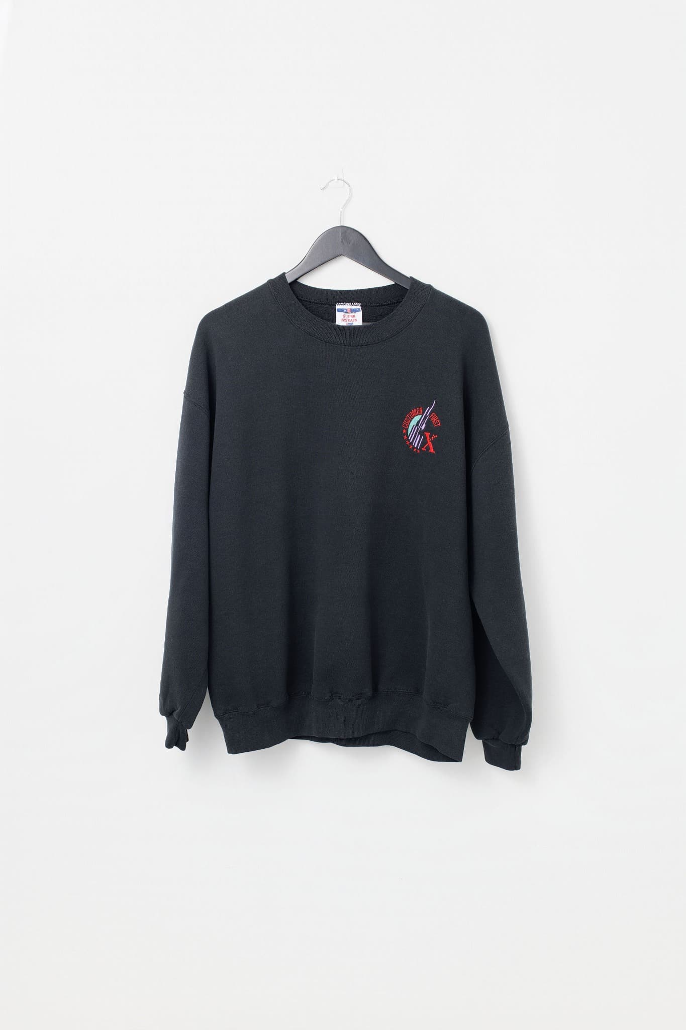 Vintage 90s Jerzees Customer First Sweatshirt — photo 1 of 3