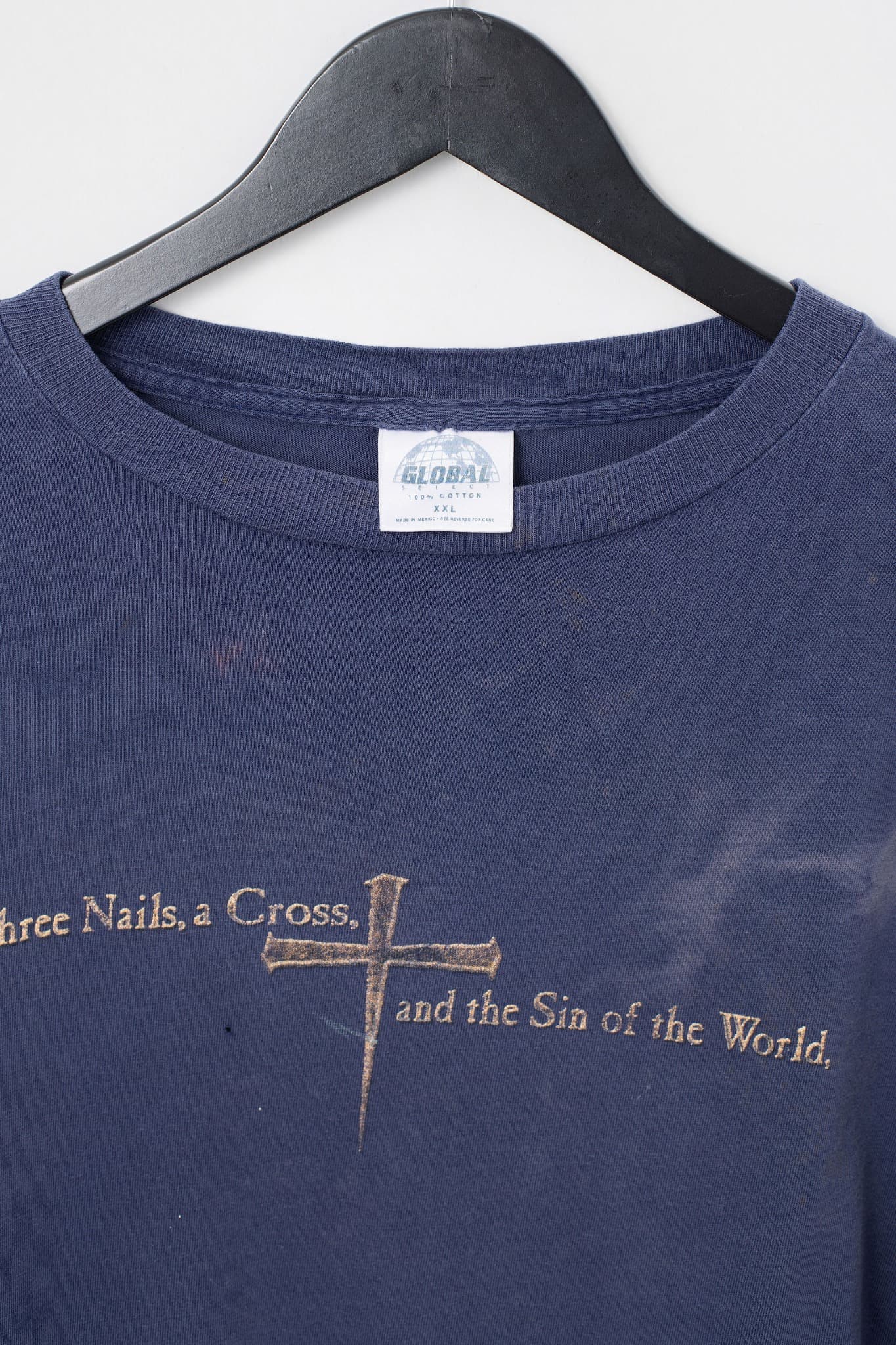 Vintage 90s Three Nails A Cross Graphic T-Shirt — photo 3 of 3