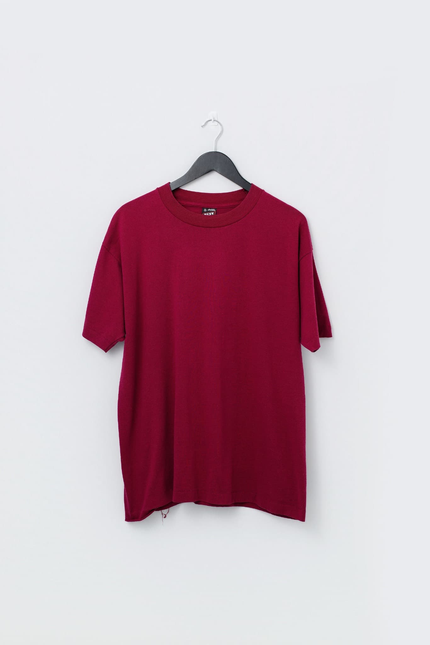 Vintage Best Fruit Of The Loom Single Stitch T-Shirt Maroon XL — photo 1 of 3