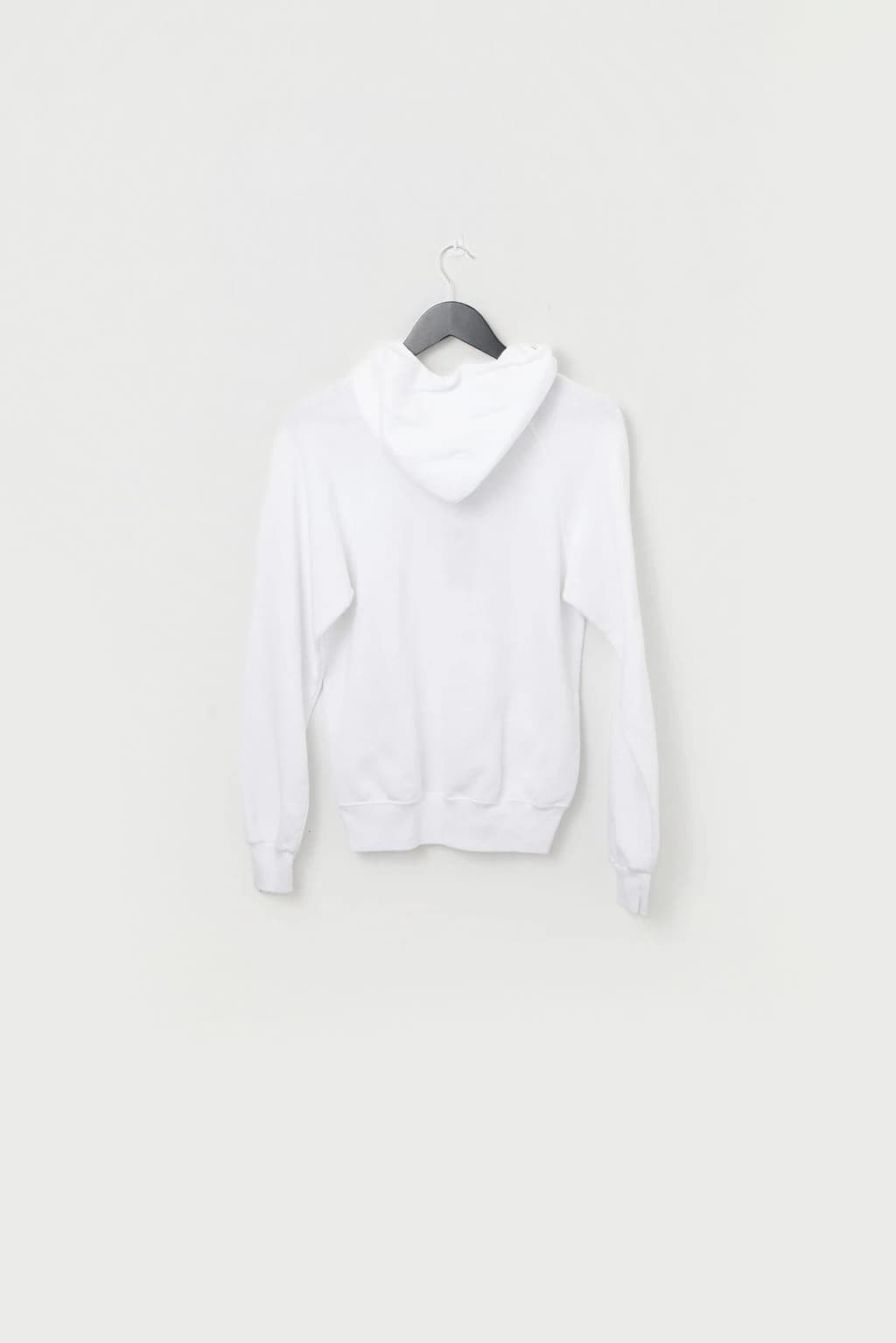 Vintage Blank White Hoodie — photo 3 of 3