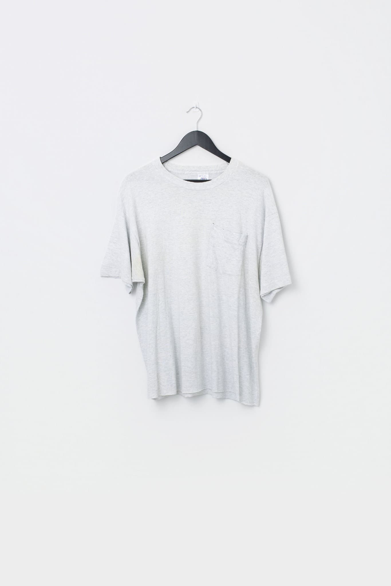 Vintage Cropped 90's Blank Pocket T-shirt — photo 1 of 3
