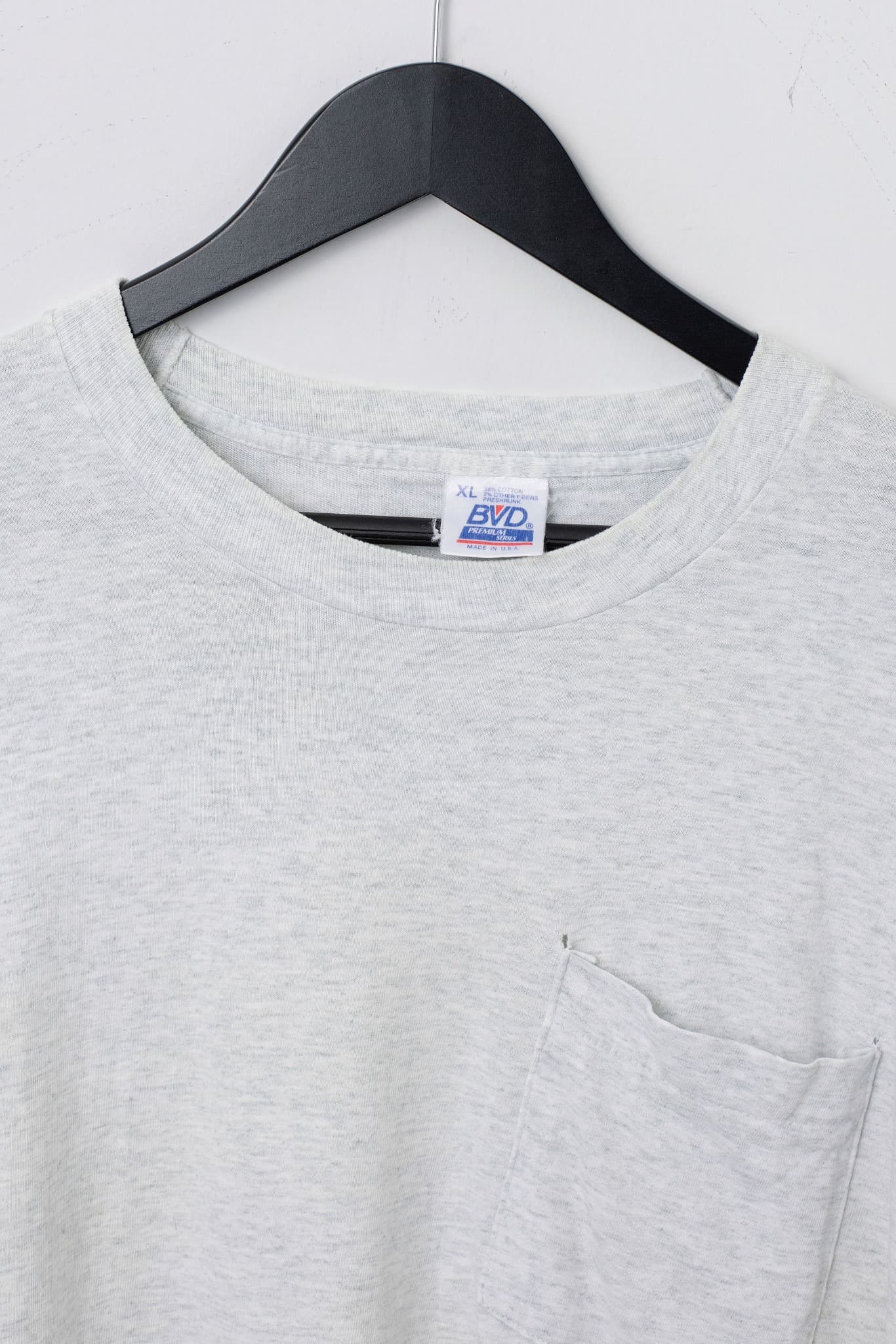 Vintage Cropped 90's Blank Pocket T-shirt — photo 3 of 3