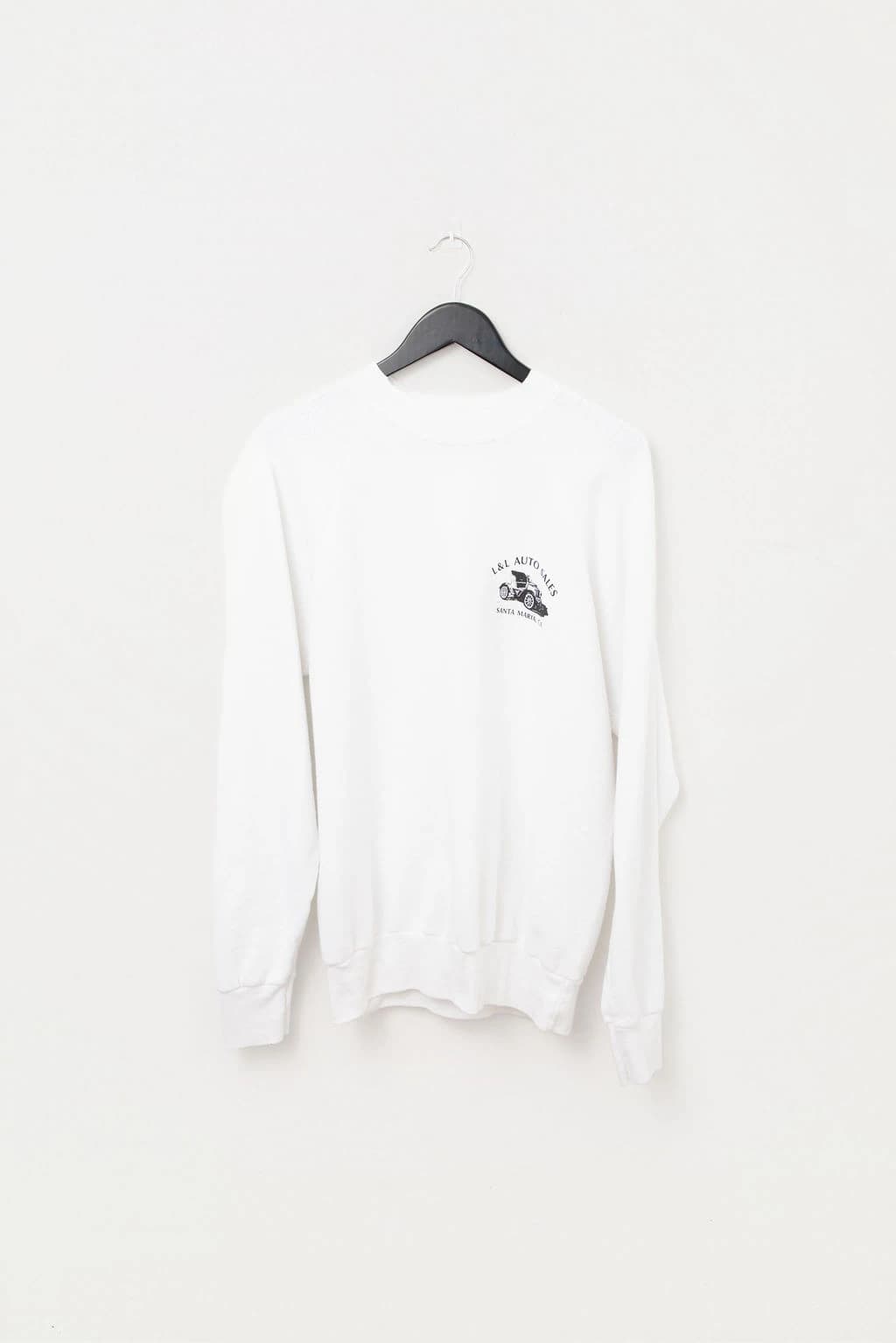 Vintage Distressed 90's Auto Yard Sweatshirt — photo 1 of 3
