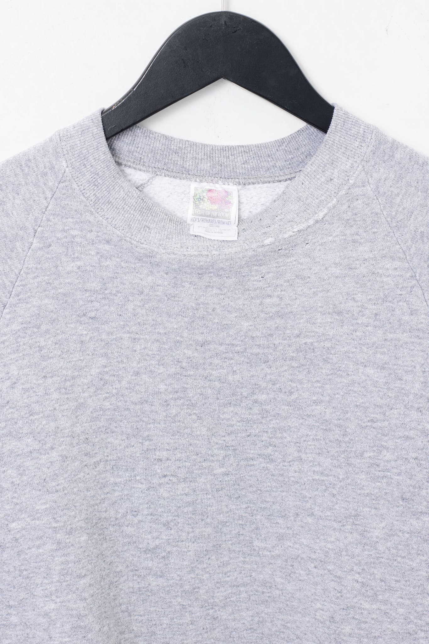 Vintage Distressed 90's Blank Fruit of the Loom Sweatshirt — photo 3 of 3