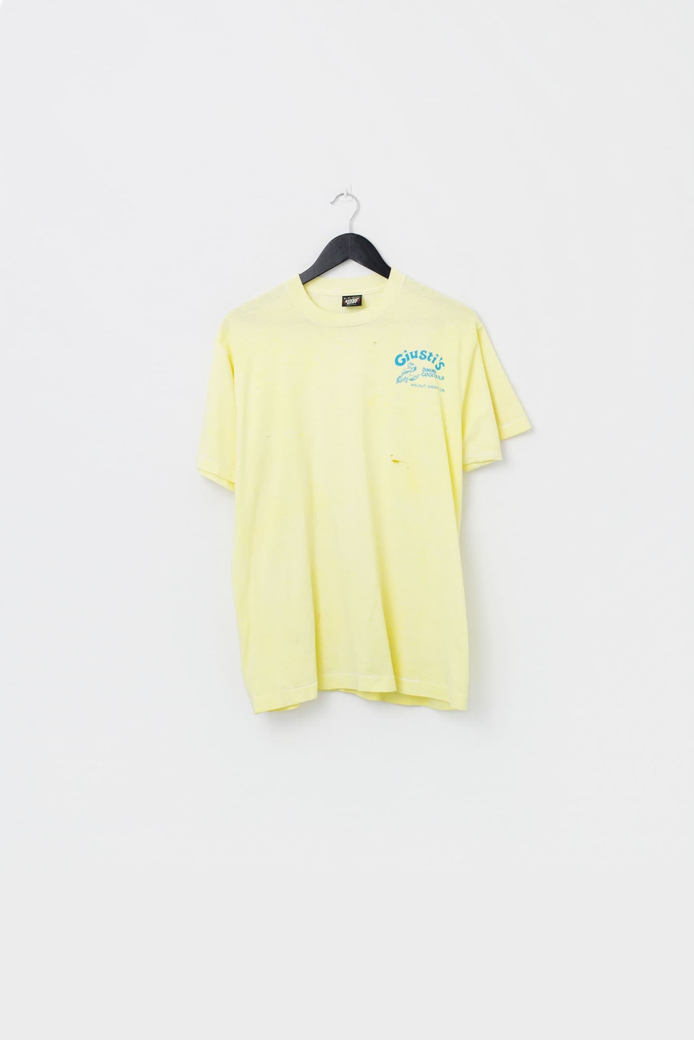 Vintage Distressed 90's Giusti's Dining Workwear T-Shirt — photo 1 of 3