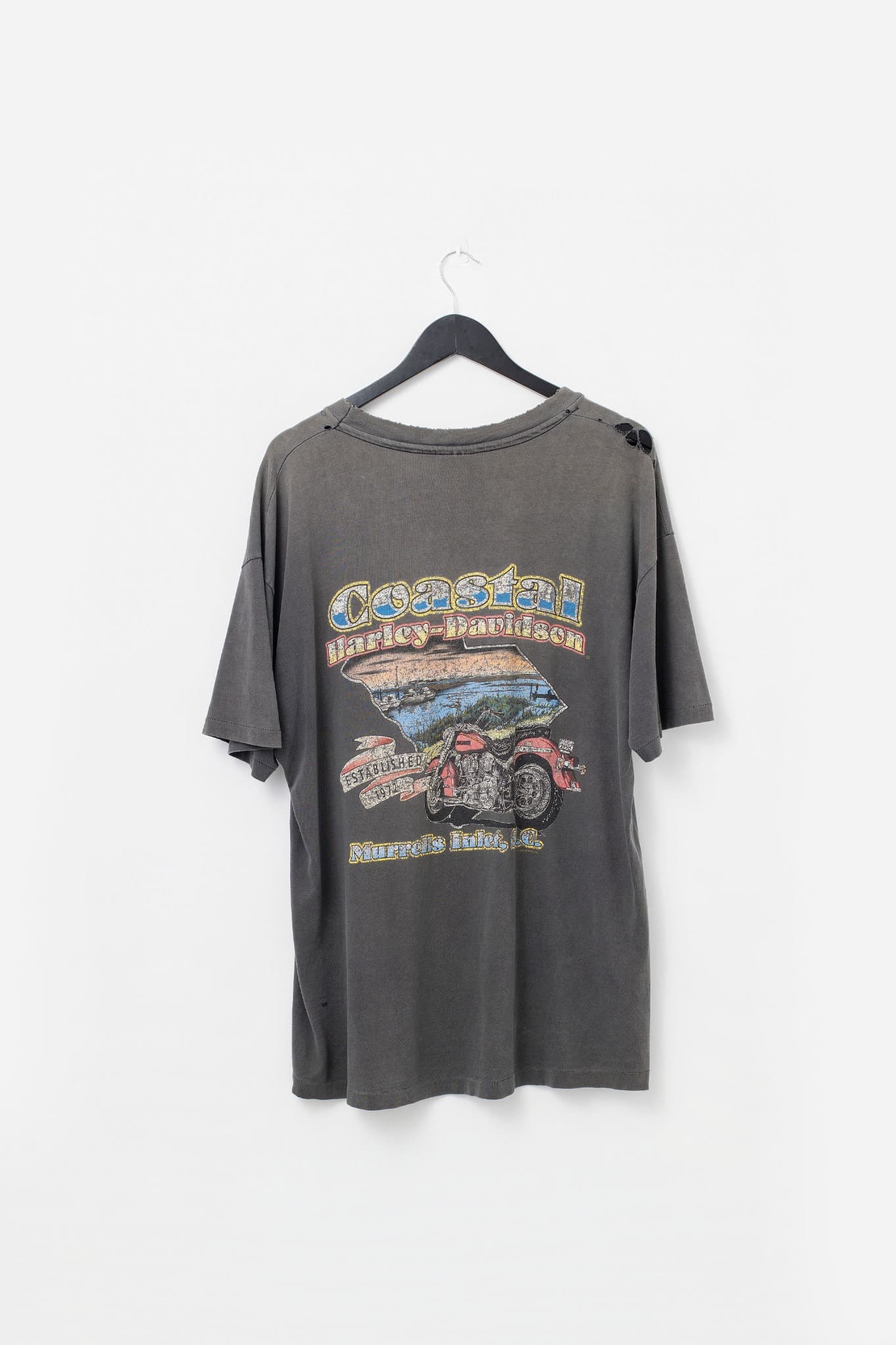 Vintage Distressed 90's Harley Davidson T-Shirt — photo 2 of 3