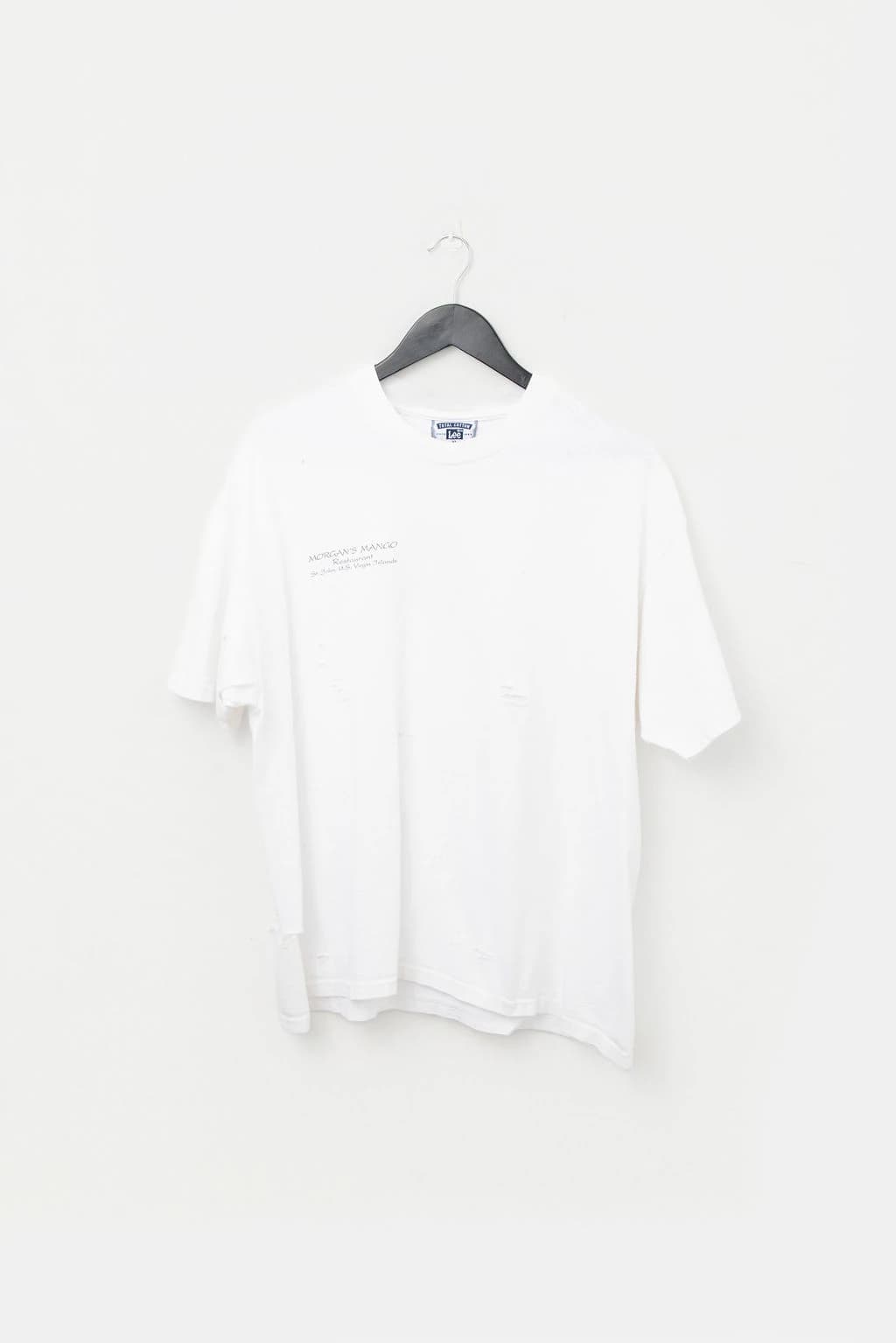 Vintage Distressed 90's Restaurant Workwear T-Shirt — photo 1 of 3