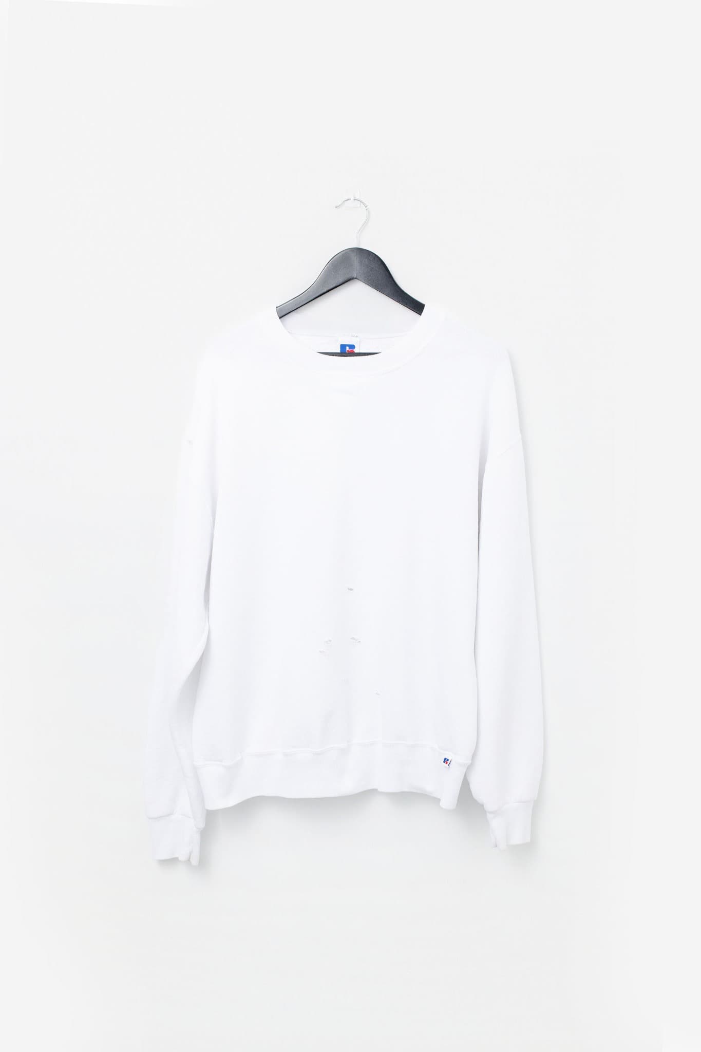 Vintage Distressed 90's Russell Athletic Blank Sweatshirt — photo 1 of 3