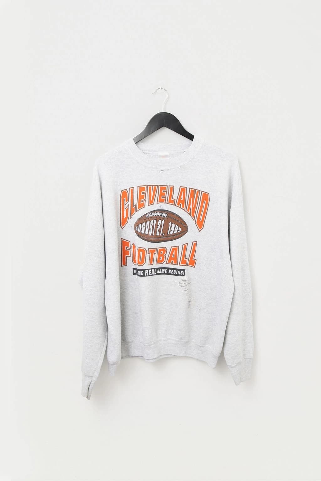 Vintage Distressed Cleveland 1999 Football Sweatshirt — photo 1 of 3