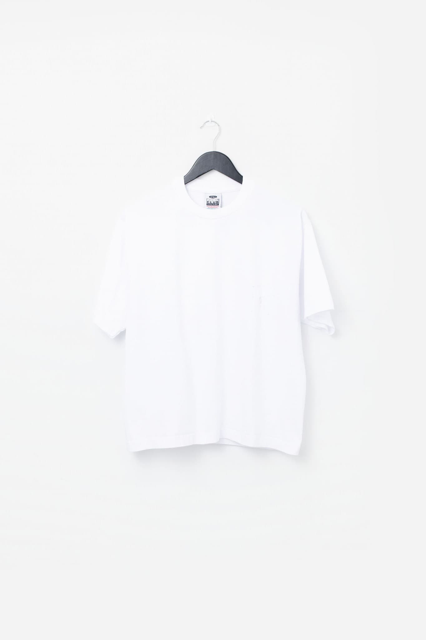 Vintage Distressed & Cropped Heavyweight Blank T-Shirt — photo 1 of 3