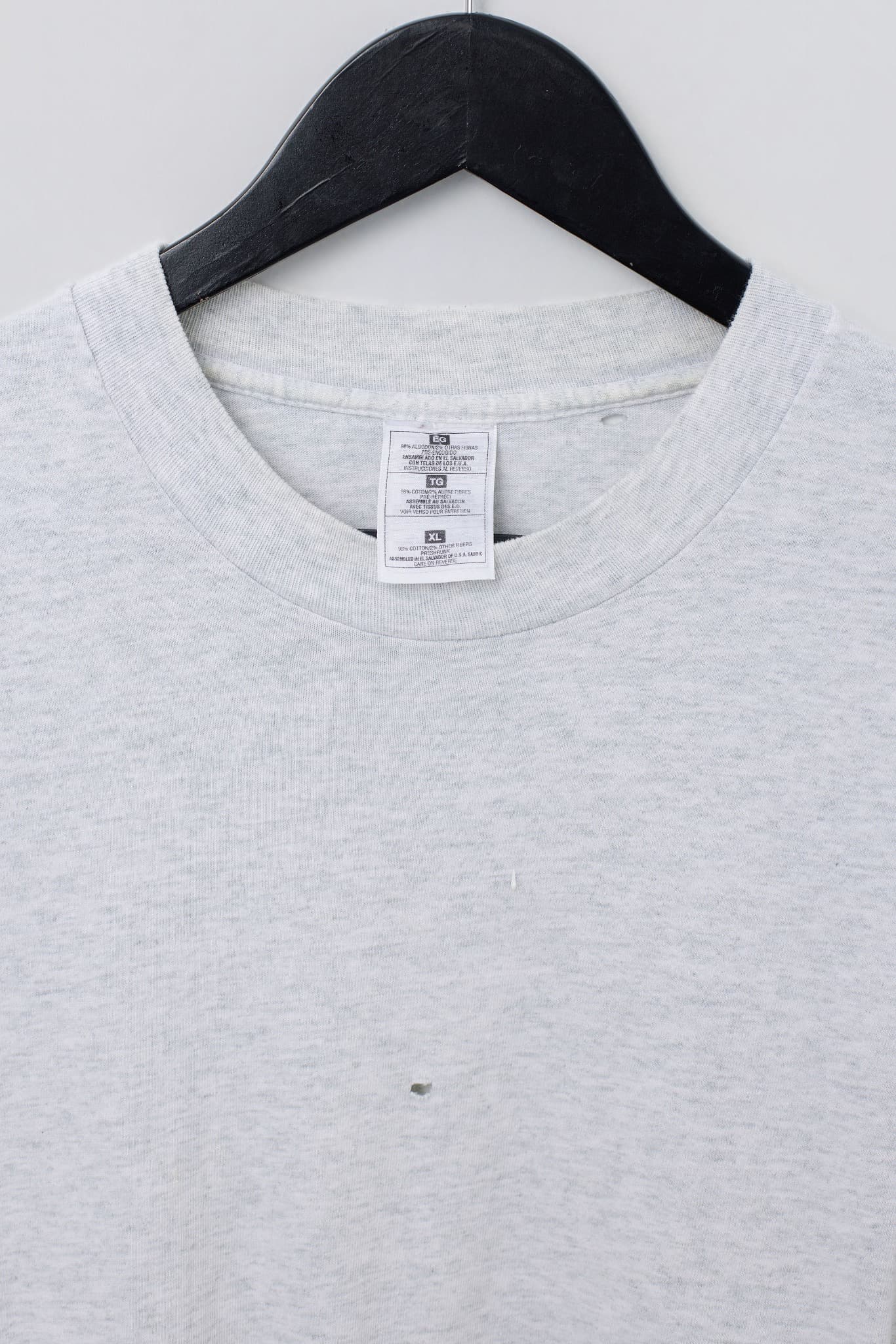 Vintage Distressed Grey T-Shirt Size XL — photo 3 of 3