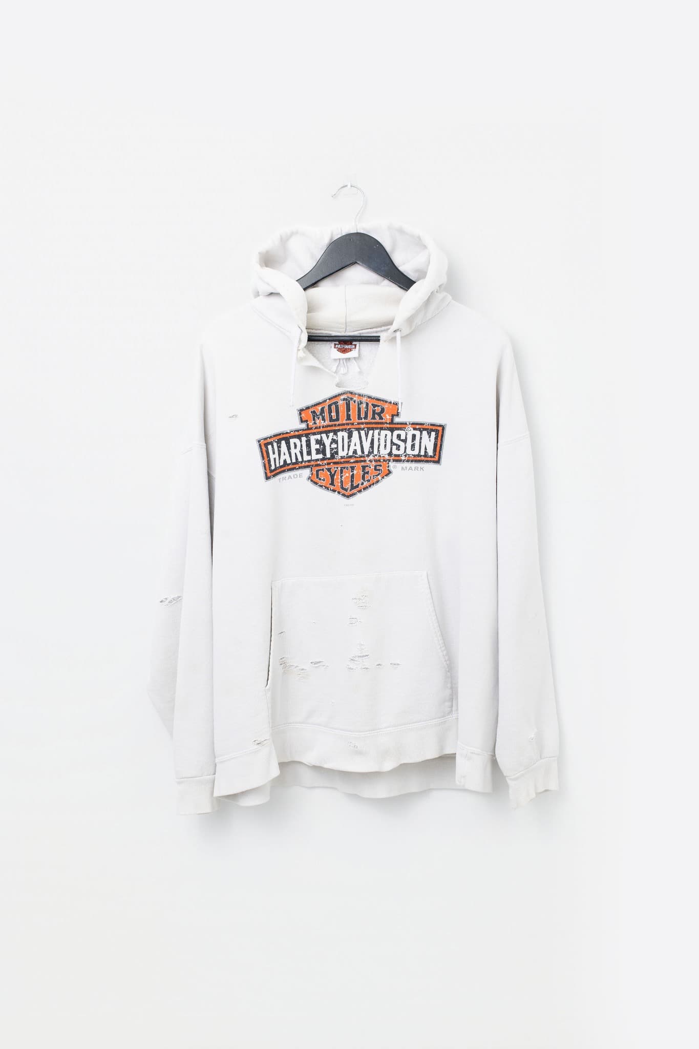 Vintage Distressed Harley Davidson Hoodie — photo 1 of 3