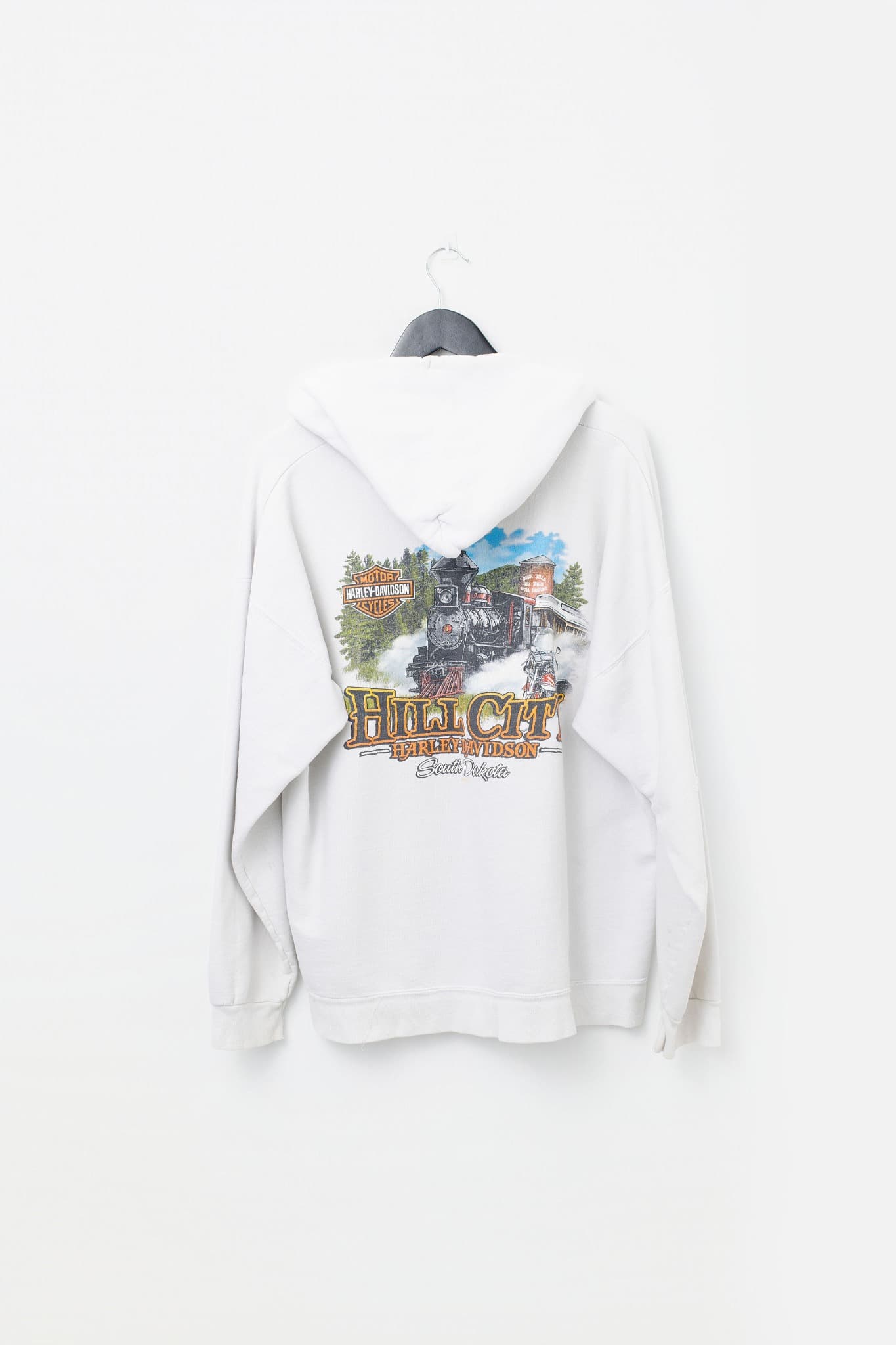 Vintage Distressed Harley Davidson Hoodie — photo 2 of 3