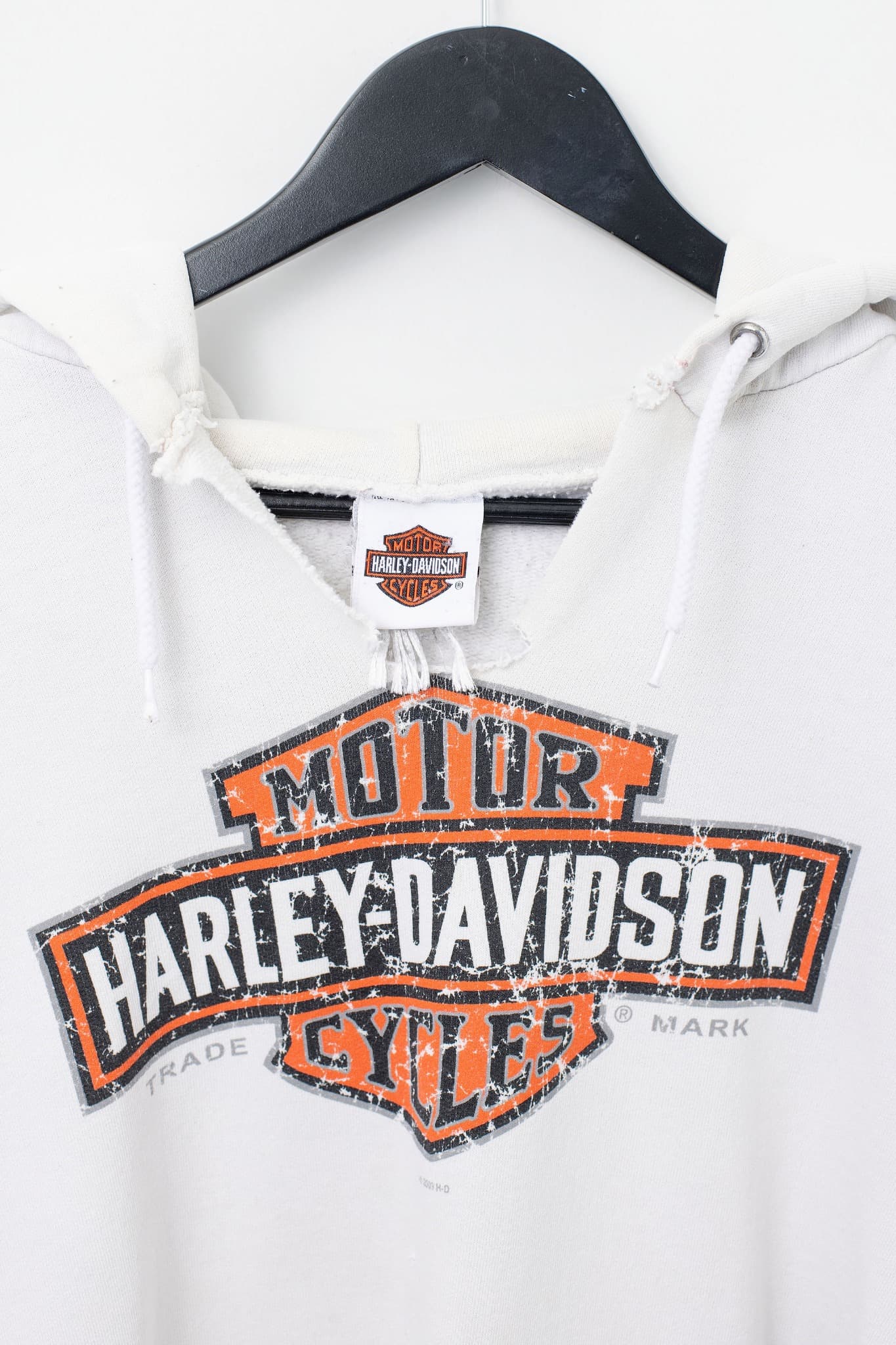 Vintage Distressed Harley Davidson Hoodie — photo 3 of 3