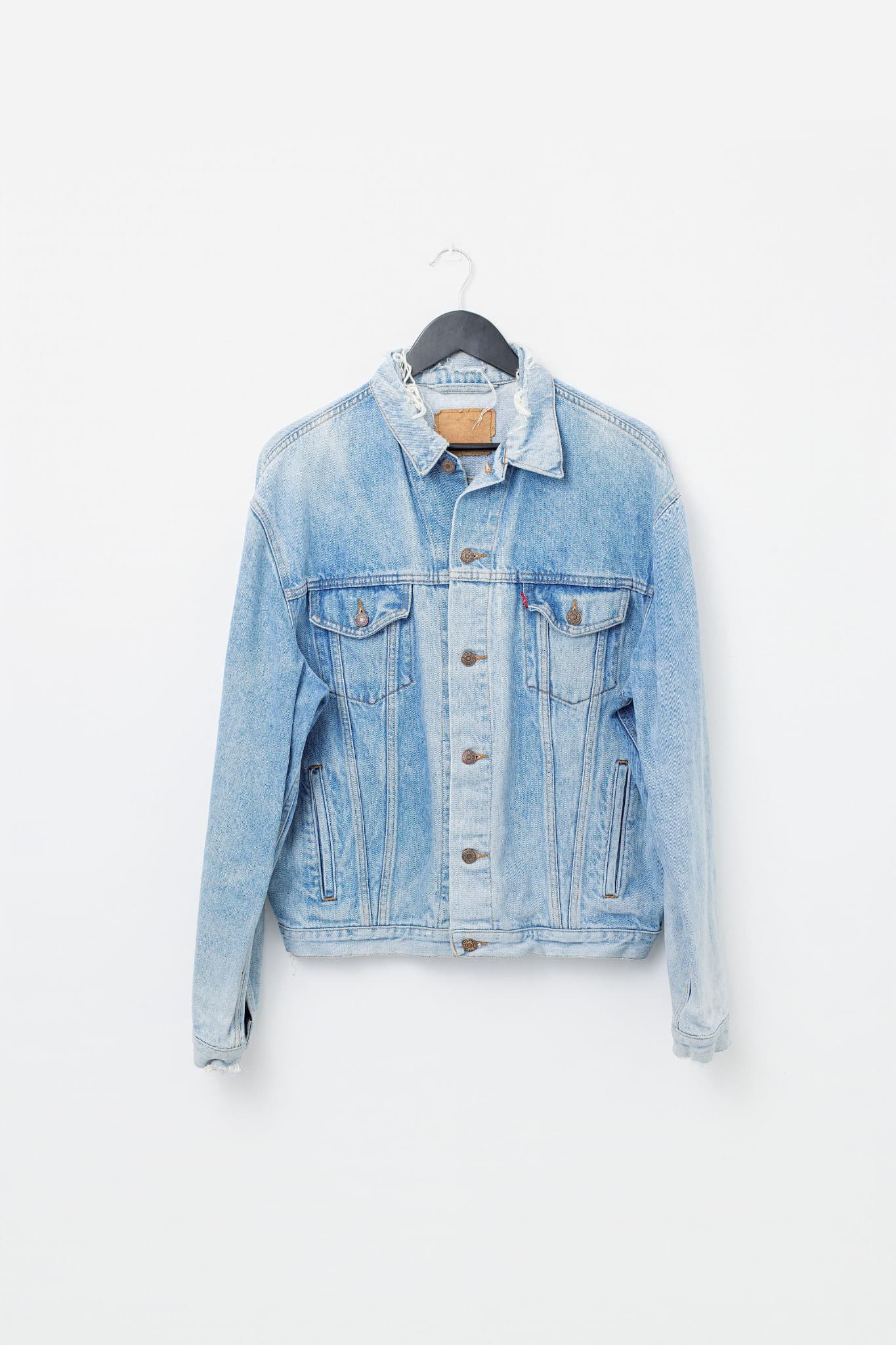 Vintage Distressed Levi's Denim Jacket — photo 1 of 4