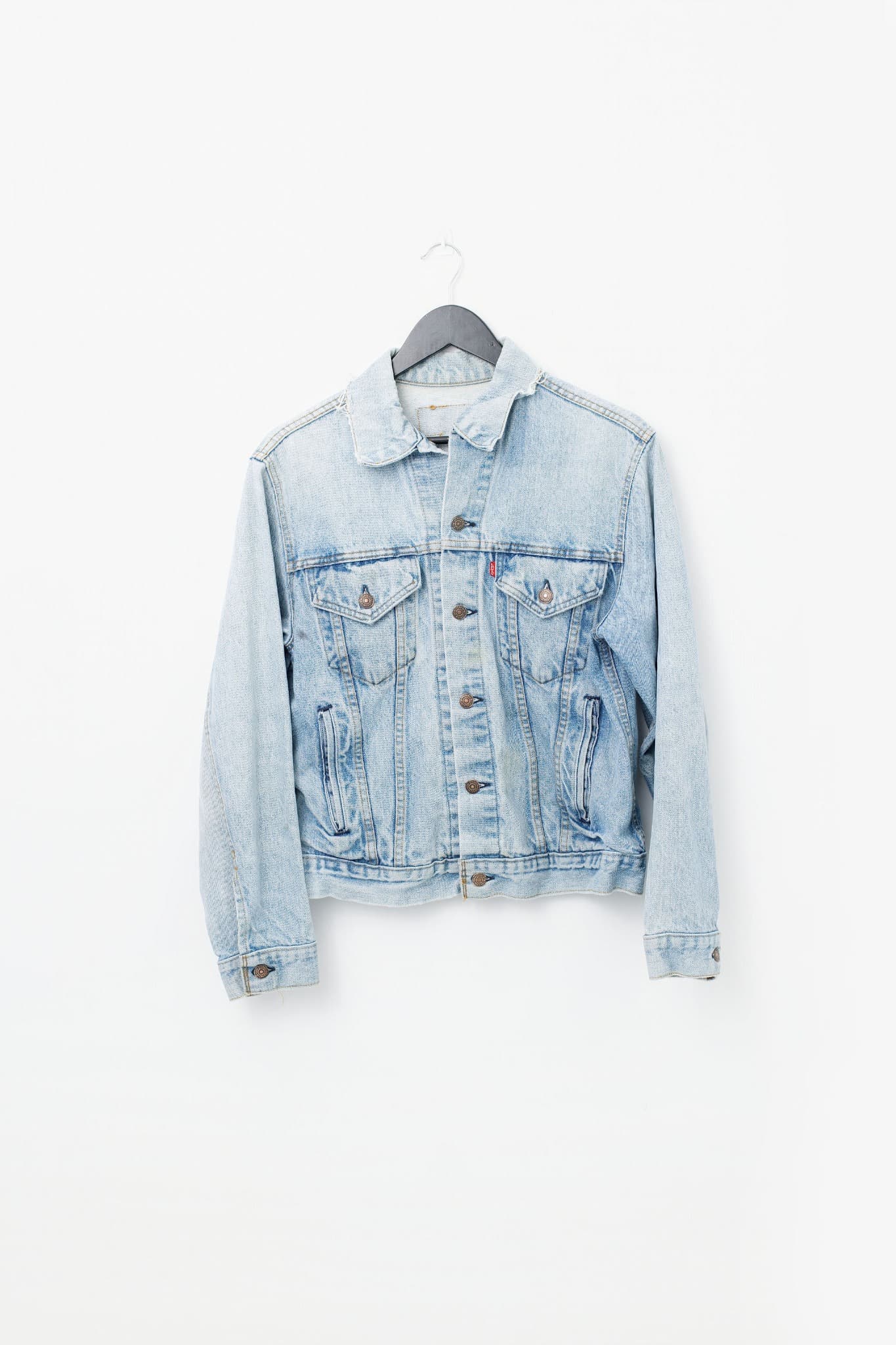Vintage Distressed Levi's Denim Jacket — photo 1 of 3