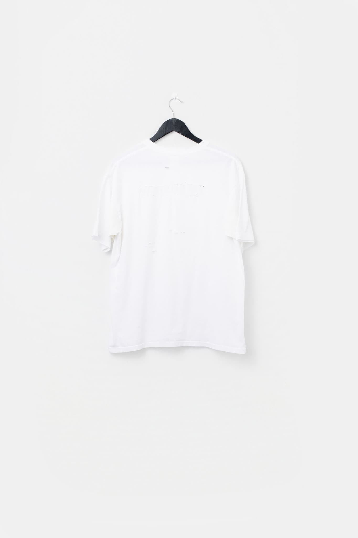 Vintage Distressed & Repaired Blank GAP Single Stitch T-Shirt — photo 2 of 3
