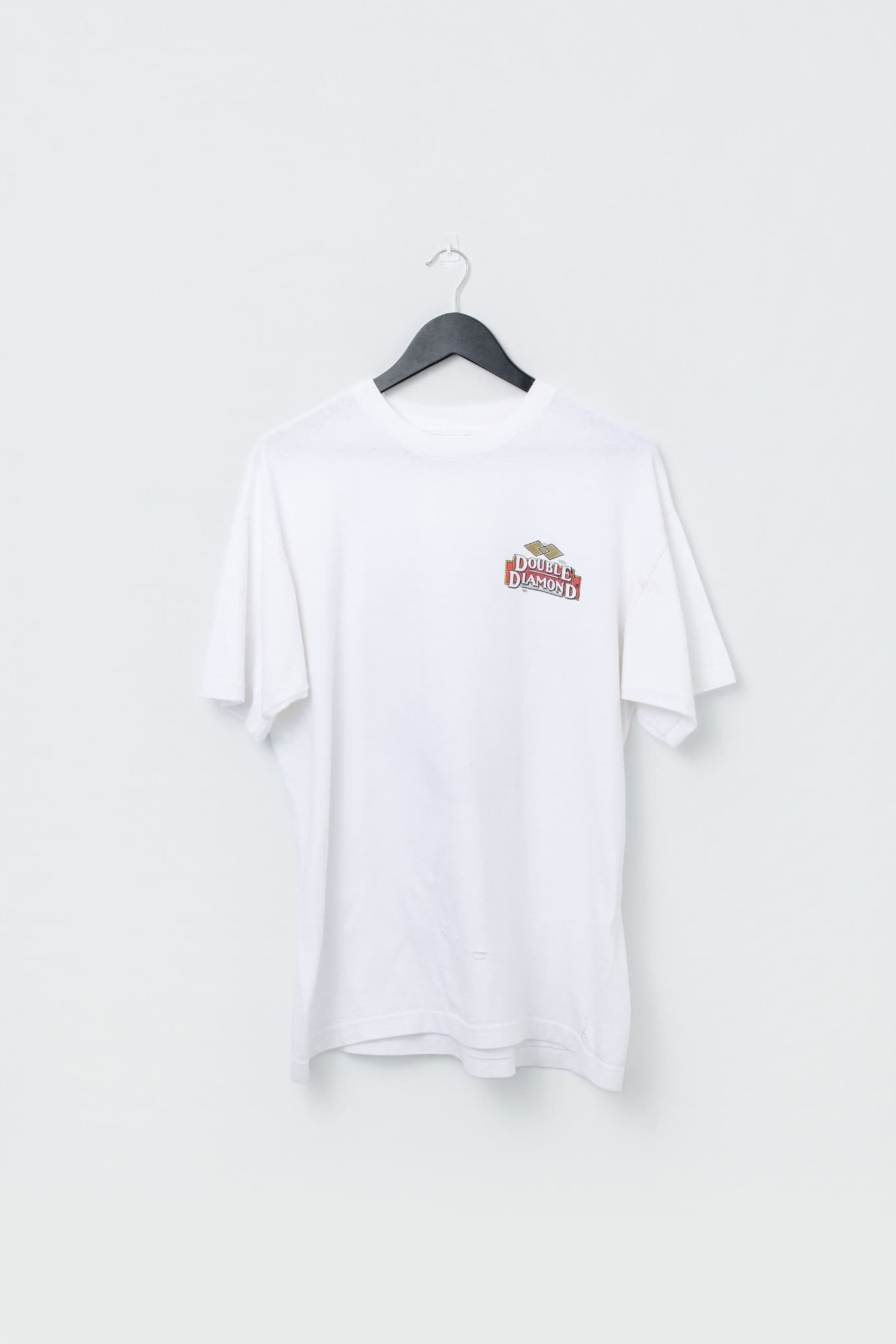 Vintage Double Diamond Beer T-Shirt White Graphic Print Fruit Of The Loom XL — photo 1 of 3