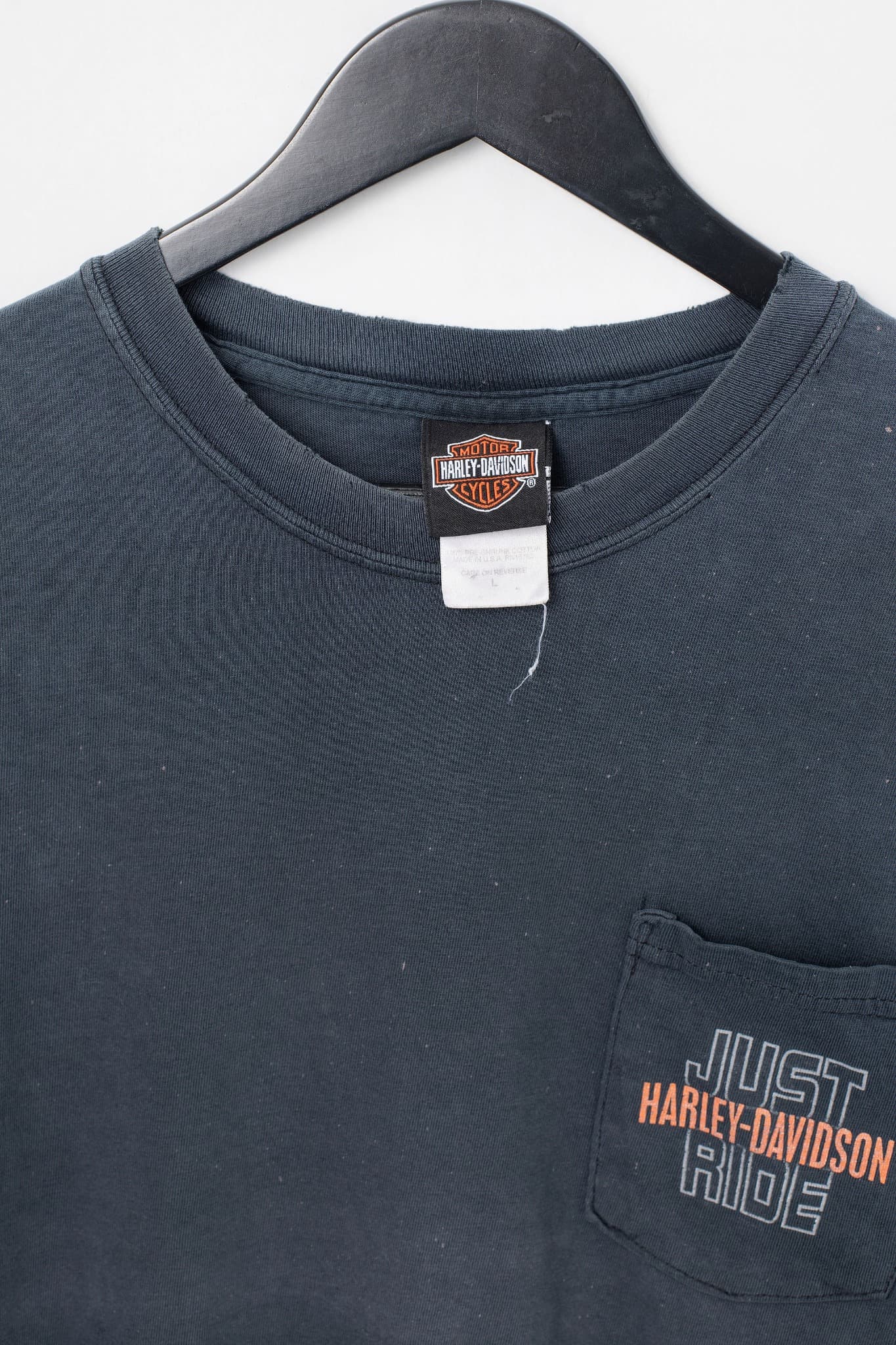 Vintage Harley-Davidson Just Ride Pocket T-Shirt — photo 2 of 3