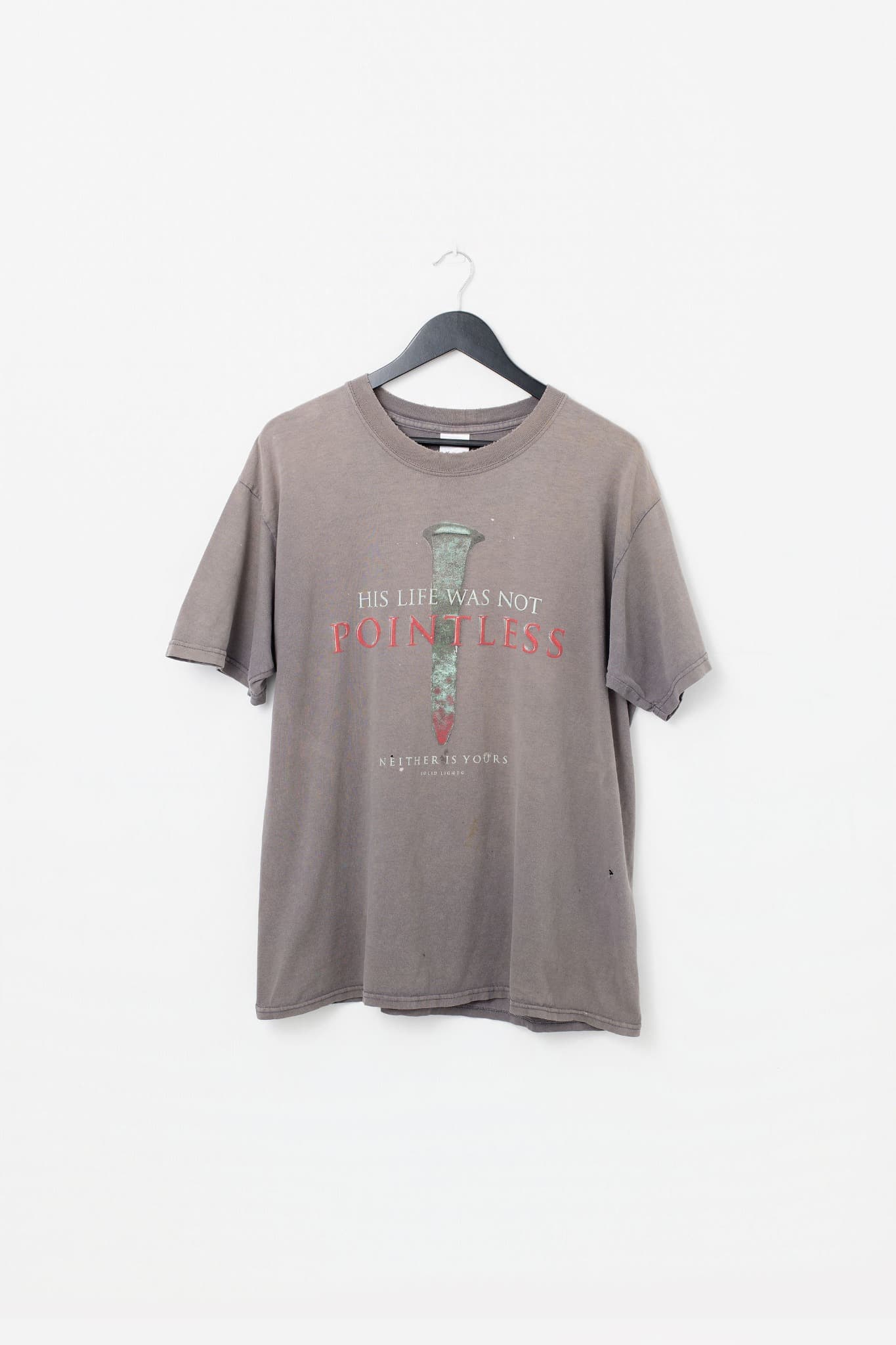 Vintage 'His Life Was Not Pointless' Graphic T-Shirt — photo 1 of 3