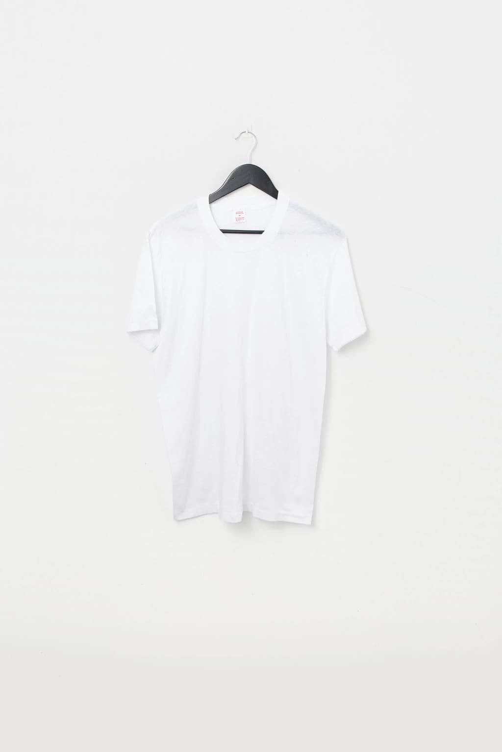 Vintage JC Penny White Distressed T-Shirt — photo 1 of 3