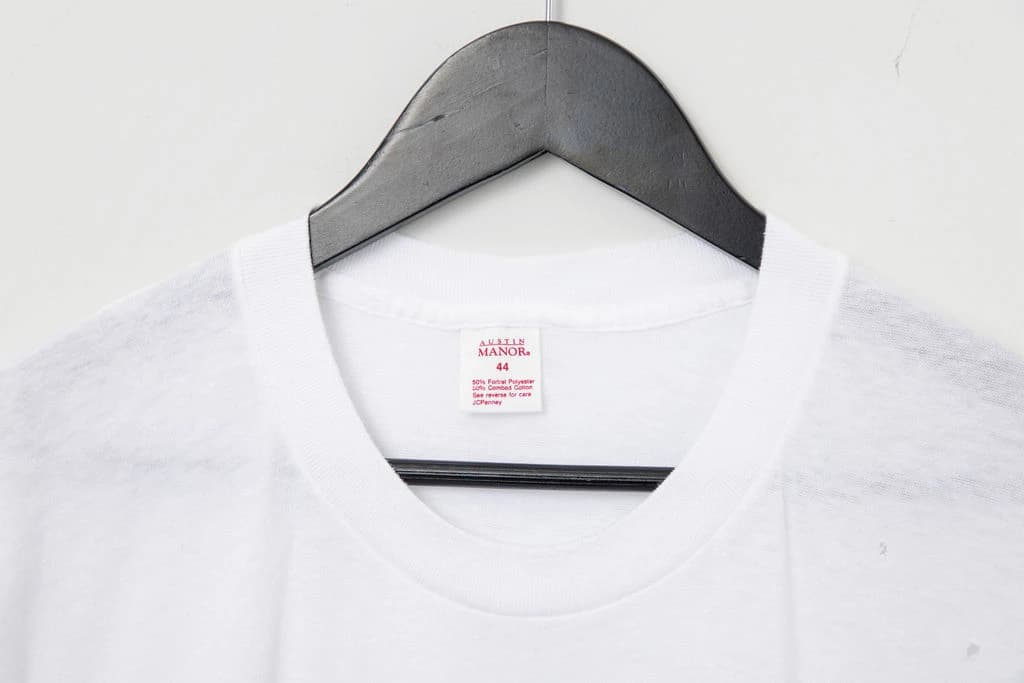 Vintage JC Penny White Distressed T-Shirt — photo 2 of 3