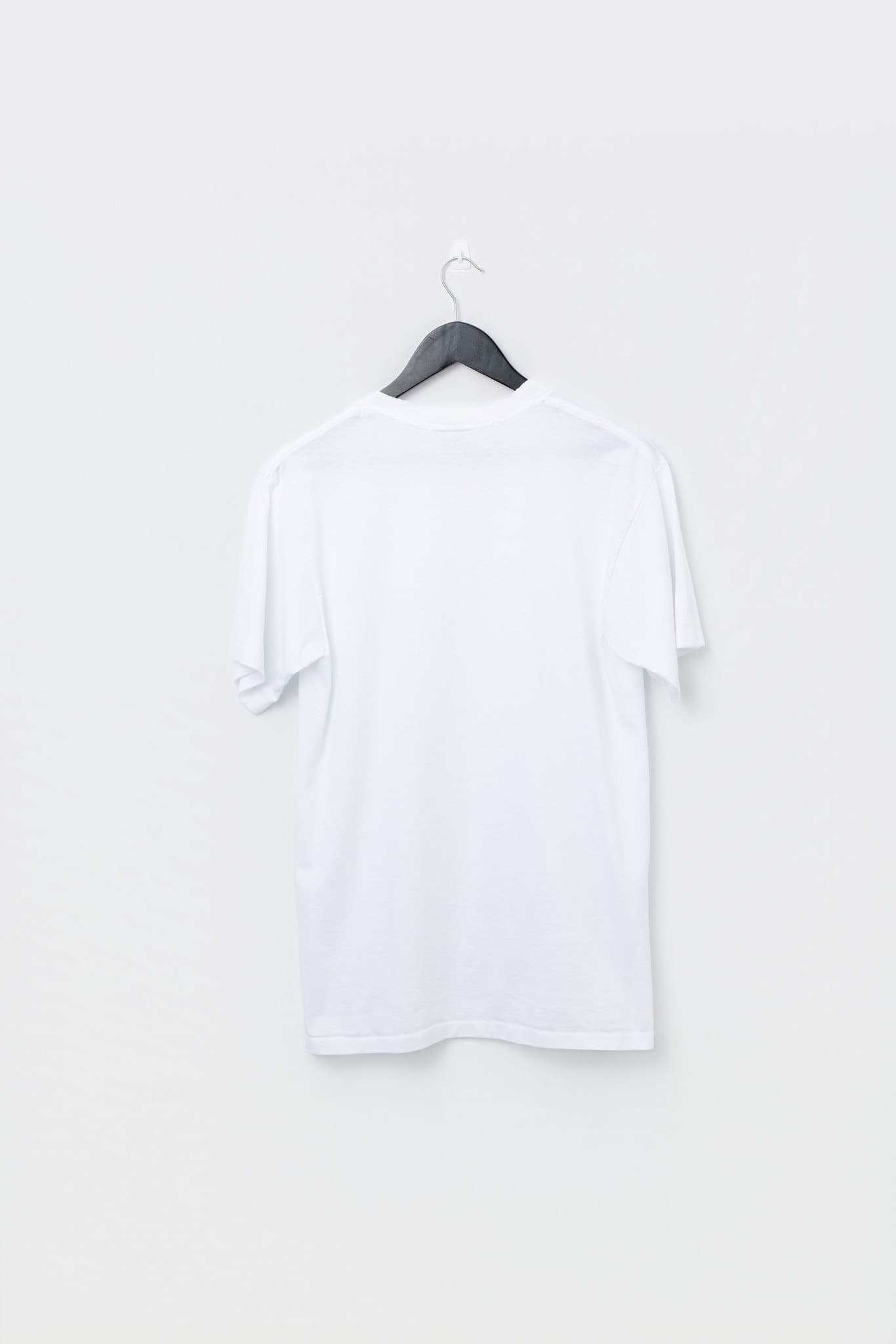 Vintage Oneita Power 50 White T-Shirt Size Large — photo 2 of 3